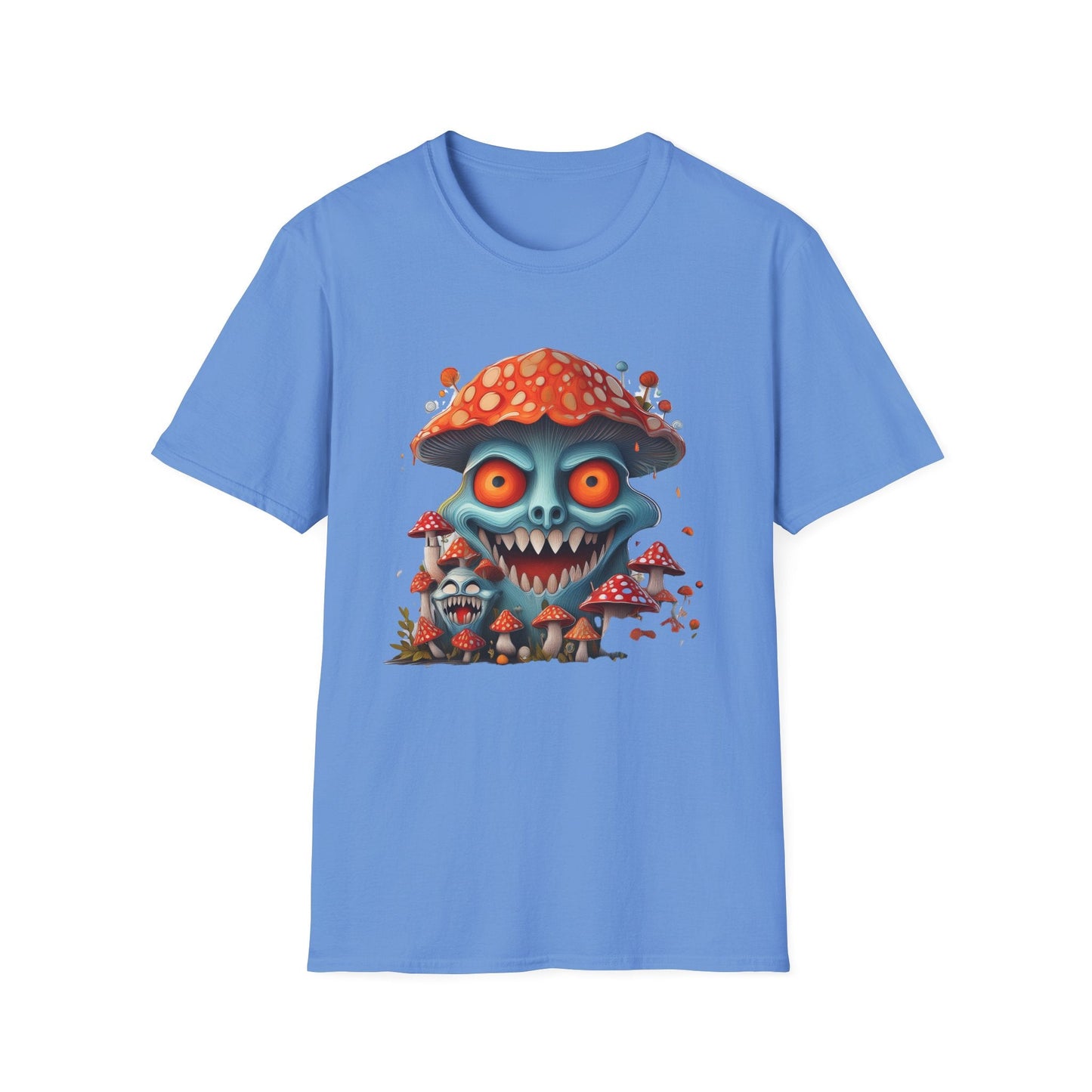 Mashroom Tee Shirt Unisex Softstyle Gildan 64000 Short Sleeve Tee With Funny Mashroom Fungus