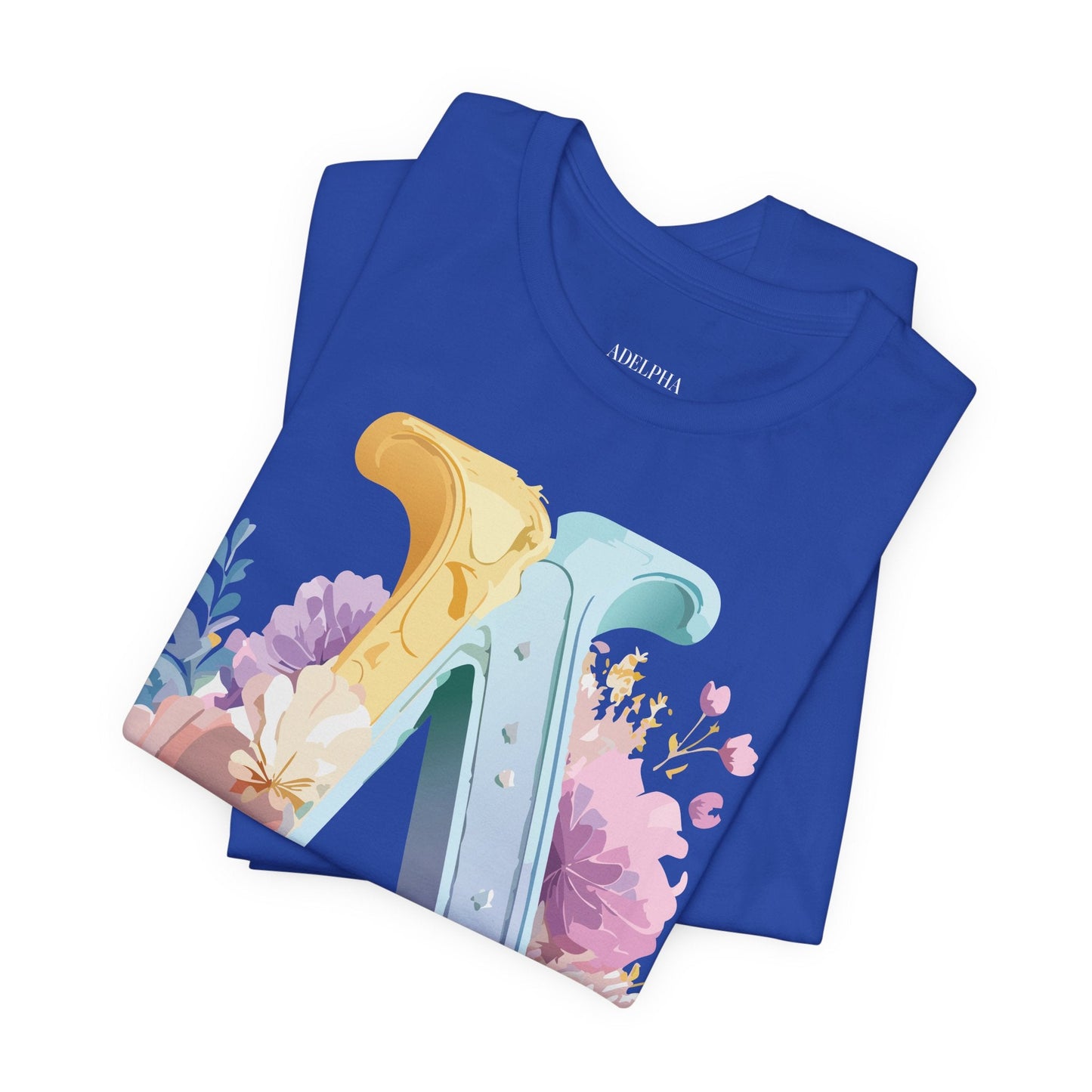 Letter A Shirt Unisex Graphic Tee With Vintage Inspired Adelpha Artwork For Everyday Wear