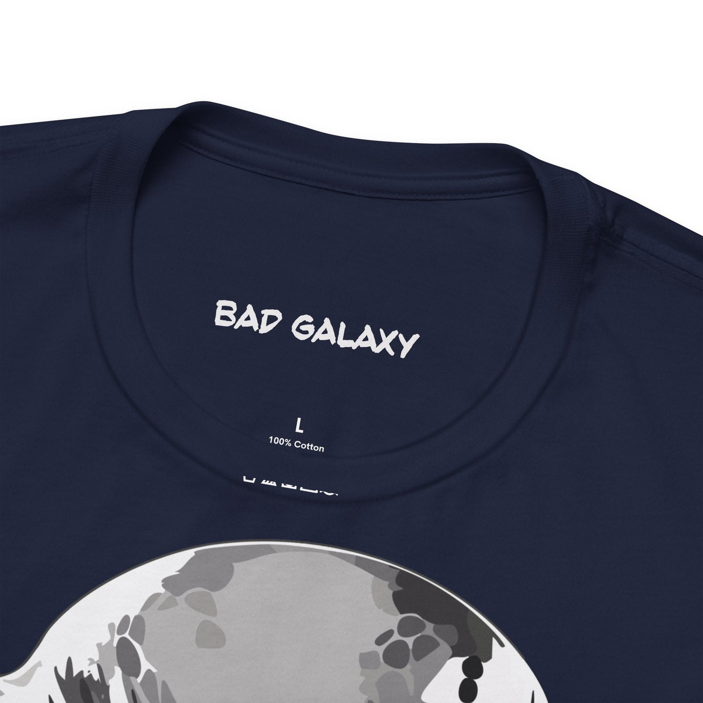 Tee Shirt With Alien From Bad Galaxy 100 Percent Cotton Made In USA Free Shipping