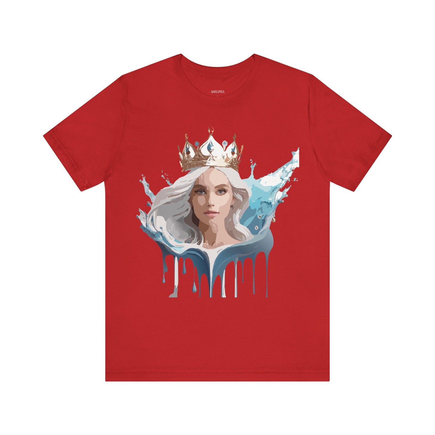 Queen Graphic T Shirt Unisex Jersey Short Sleeve Tee With Vintage Inspired Artwork Adelpha