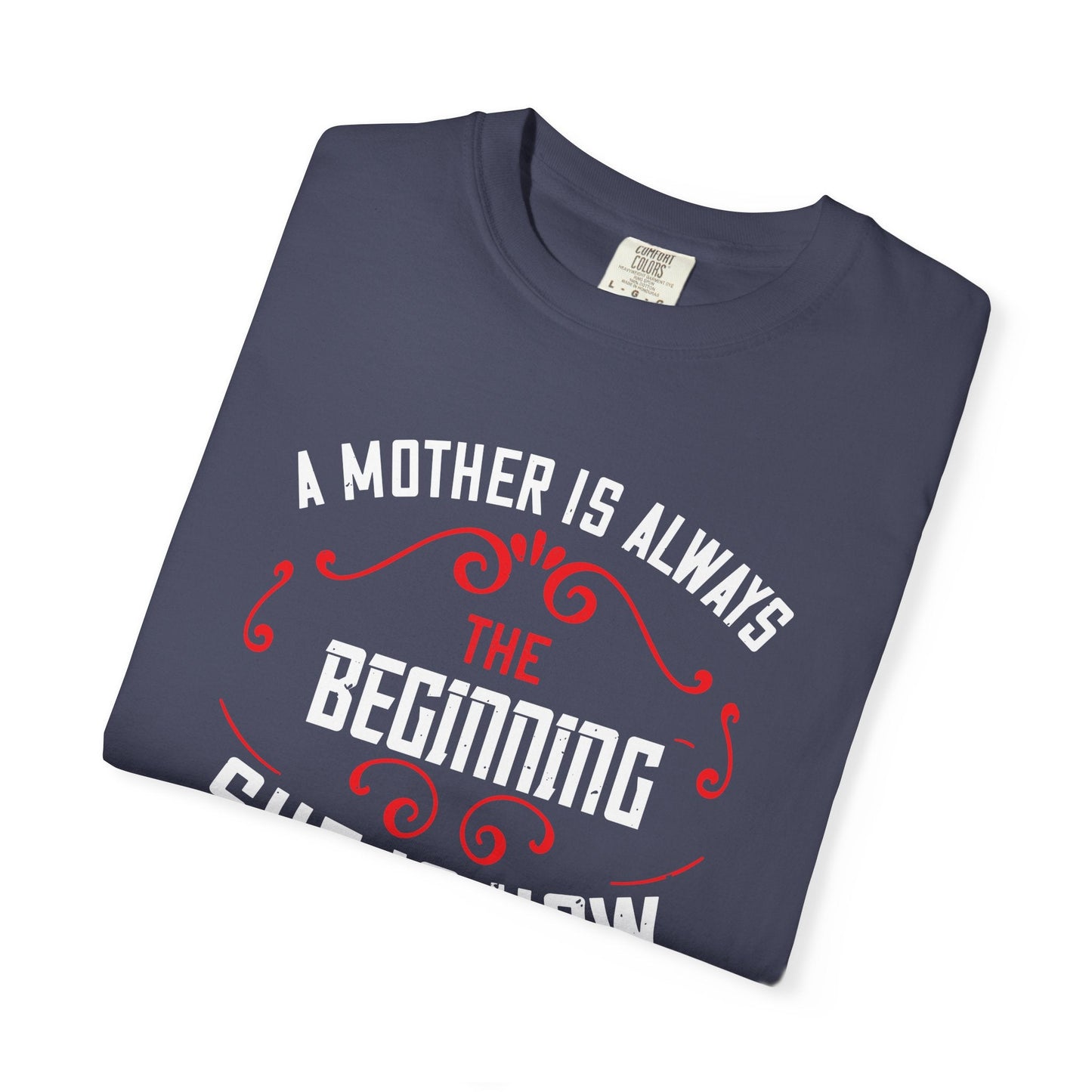 Mom T-shirt Mother Day Mama Tee Unisex Comfort Colors Garment-Dyed Cotton h53