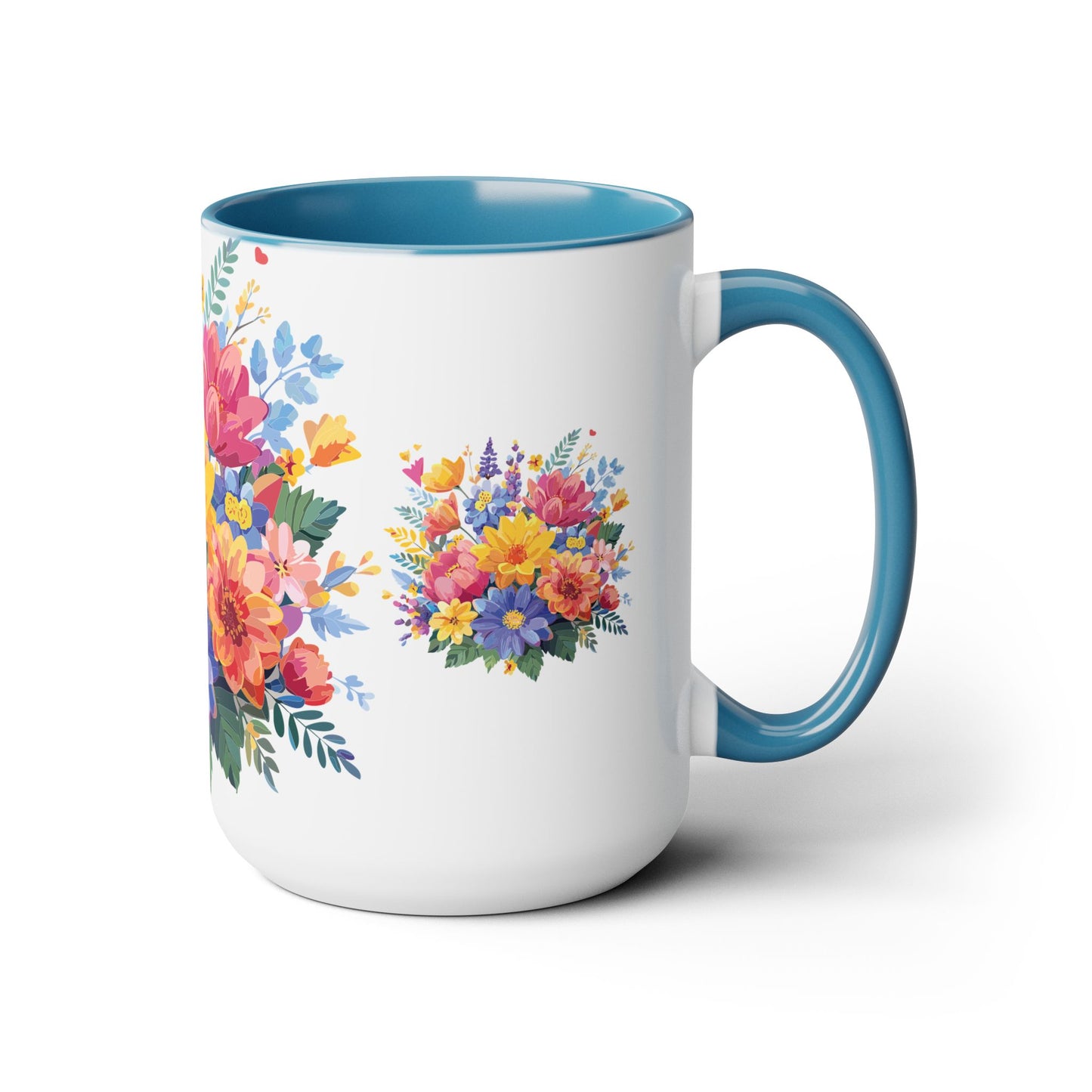 Floral Mug, Floral Cup