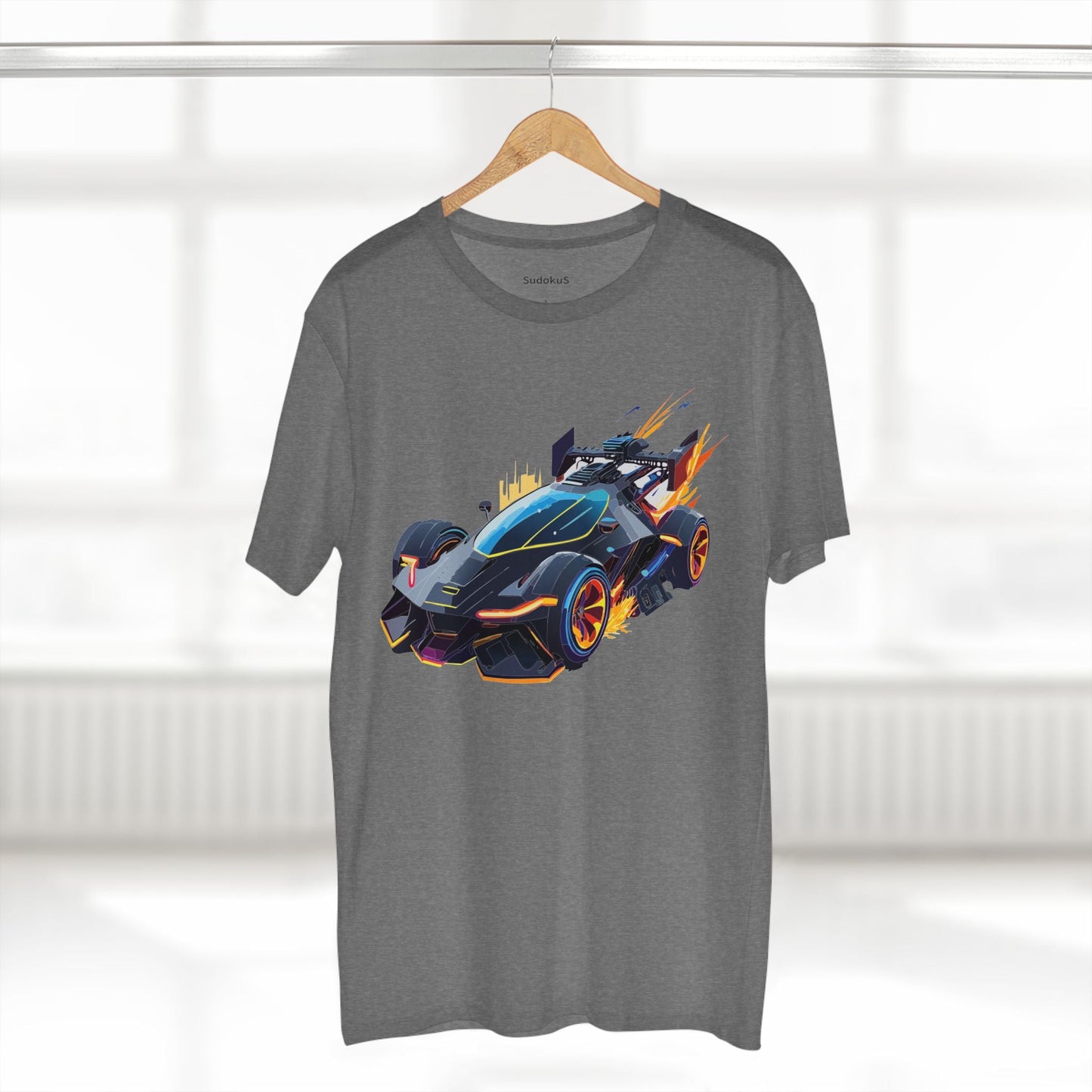 Car Graphic Unisex 100 Cotton Staple Tee 12
