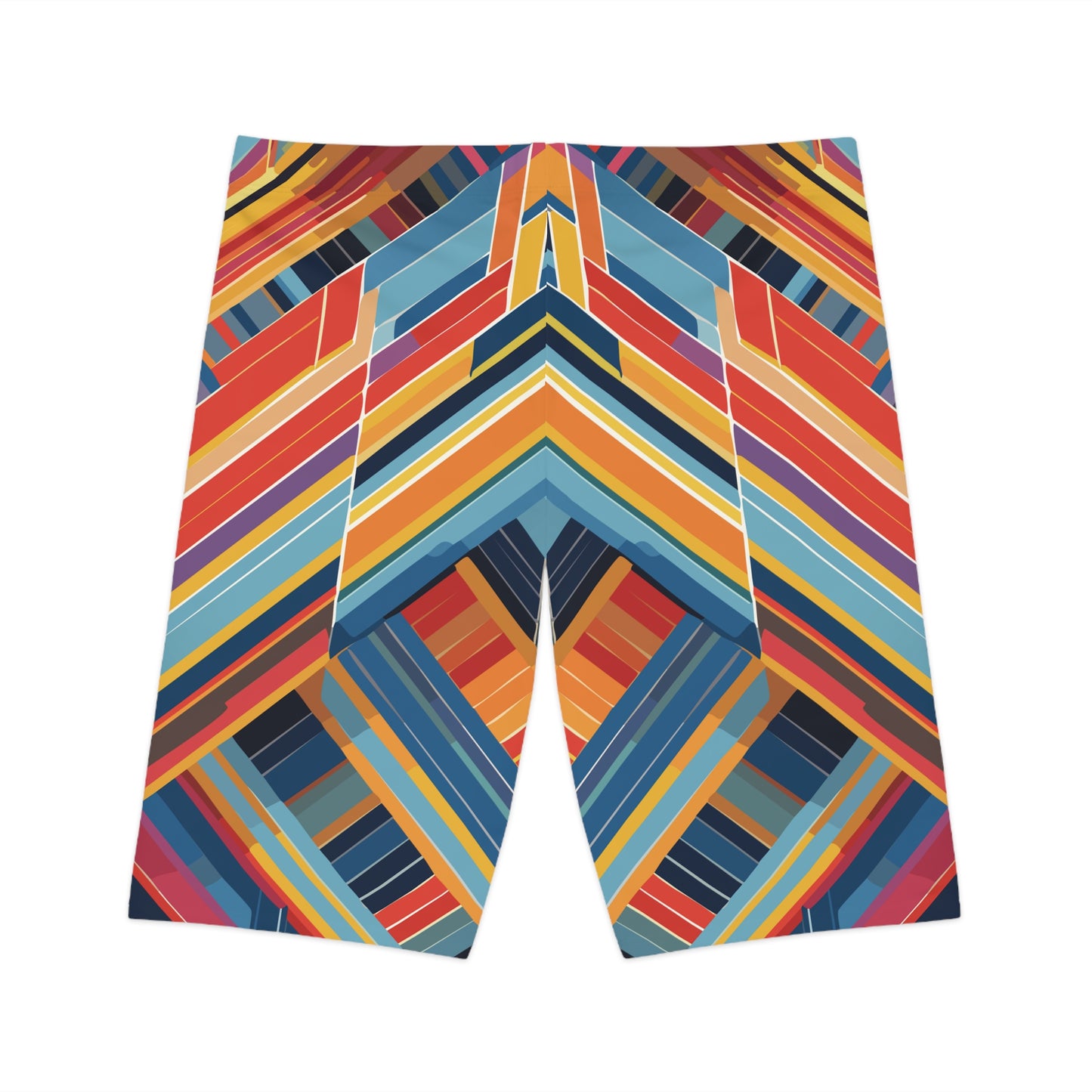 Pantalones cortos de ciclismo con estampados abstractos