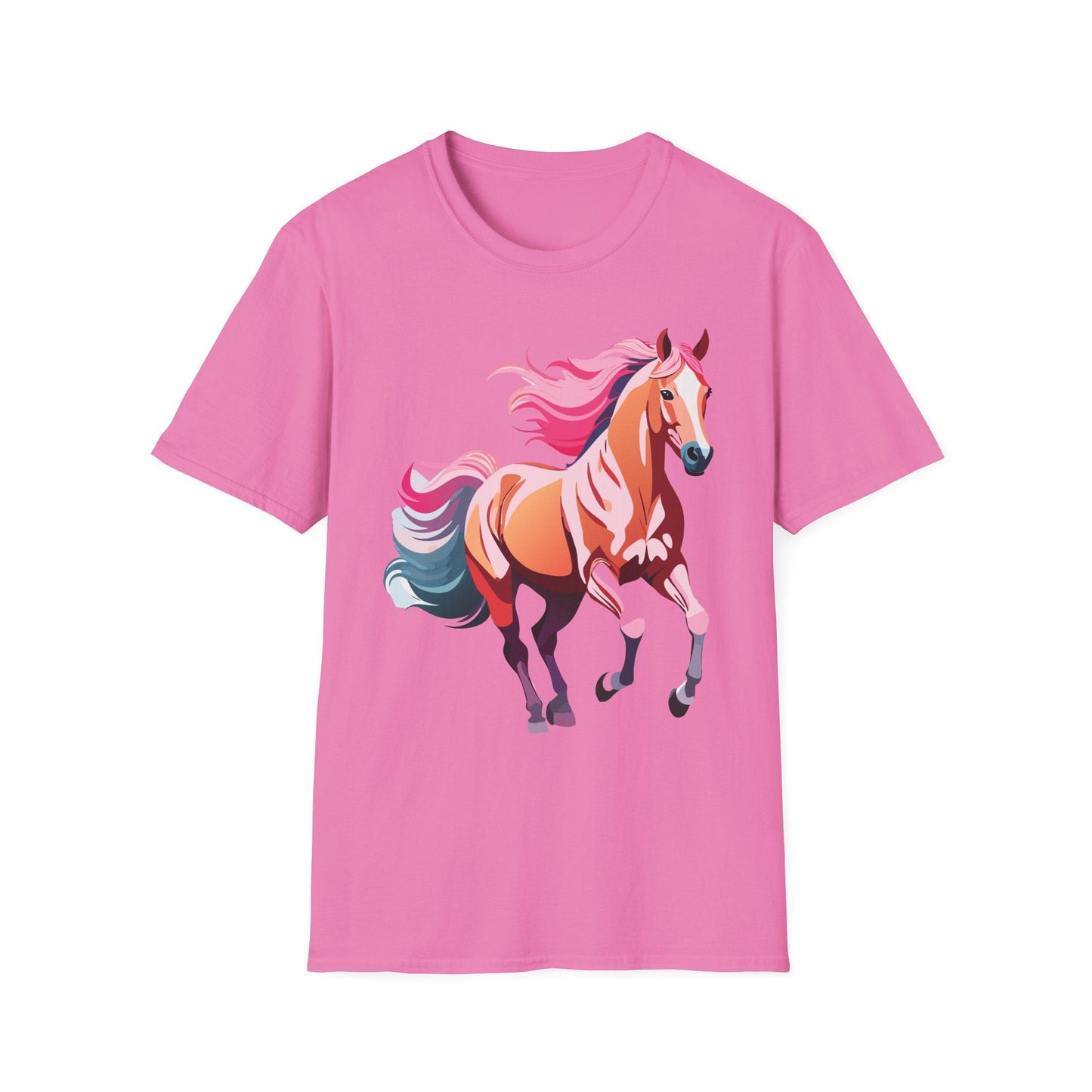 Horse Shirt Gildan Softstyle Tee Unisex 100 Percent Ring Spun Cotton