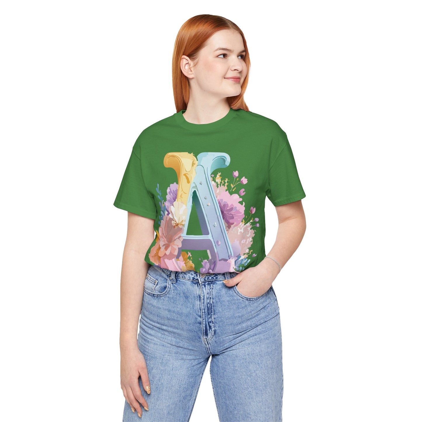 Letter A Shirt Unisex Graphic Tee With Vintage Inspired Adelpha Artwork For Everyday Wear