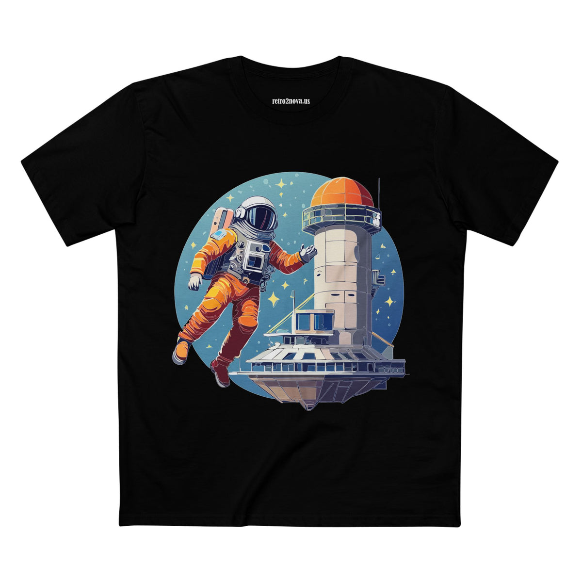 Cosmos Astronaut Graphic Tee Staple Unisex 100 Cotton Tee Shirt - CS-11