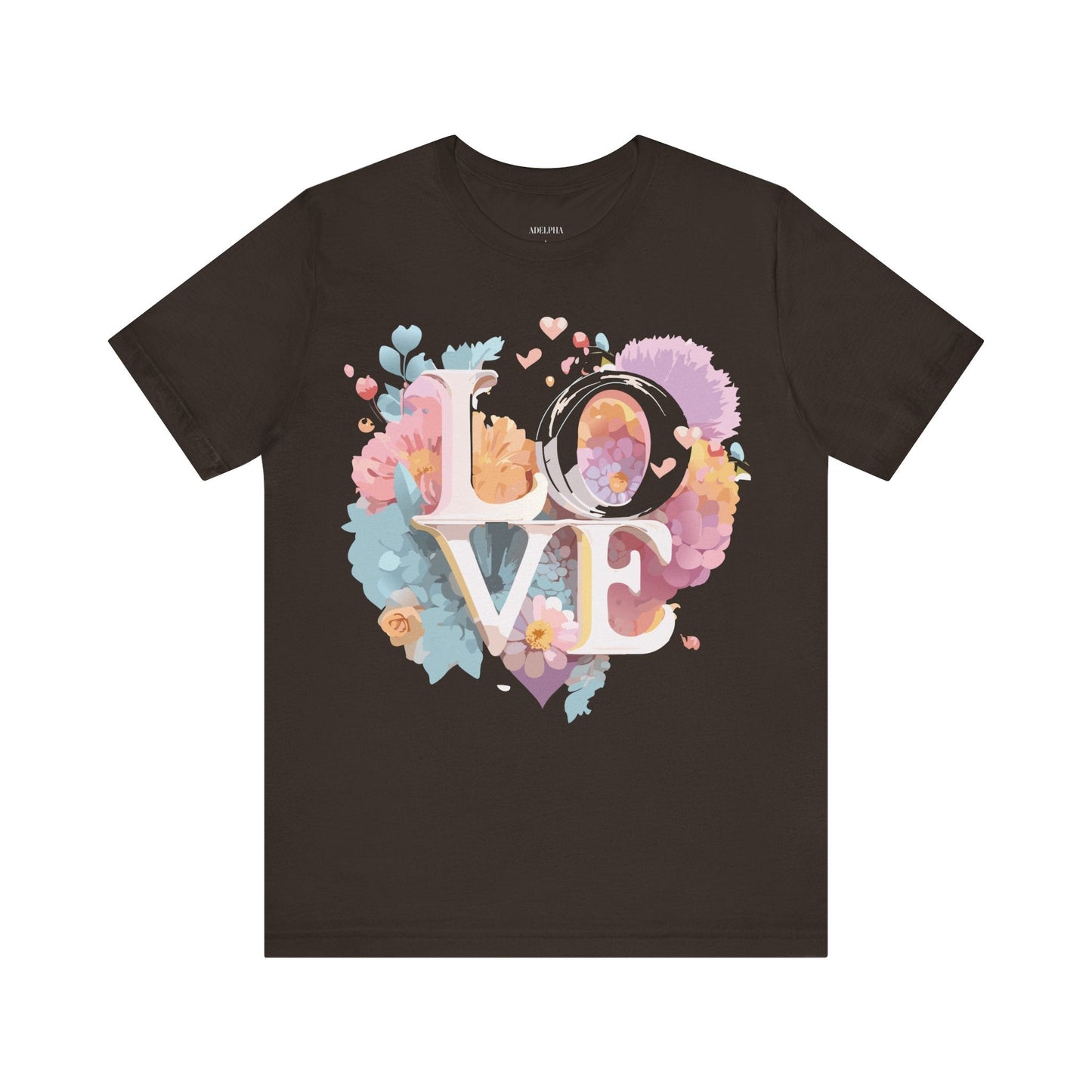 Valentine Graphic Tee Unisex Jersey Short Sleeve Art Design By Adelpha Vintage Artwork