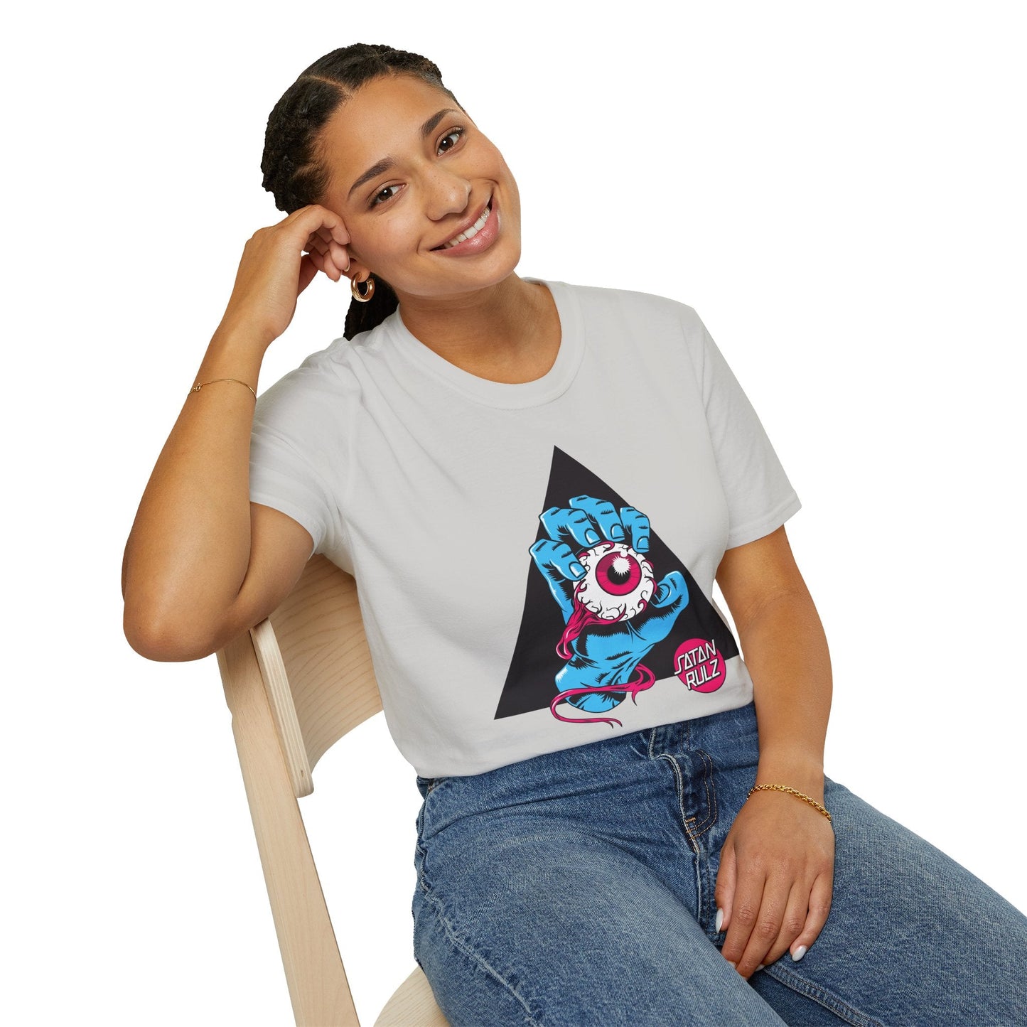 Cartoon T Shirt Unisex Animation Tee Funny Tee Gildan Softstyle 64000 100 Percent Ring Spun Cotton
