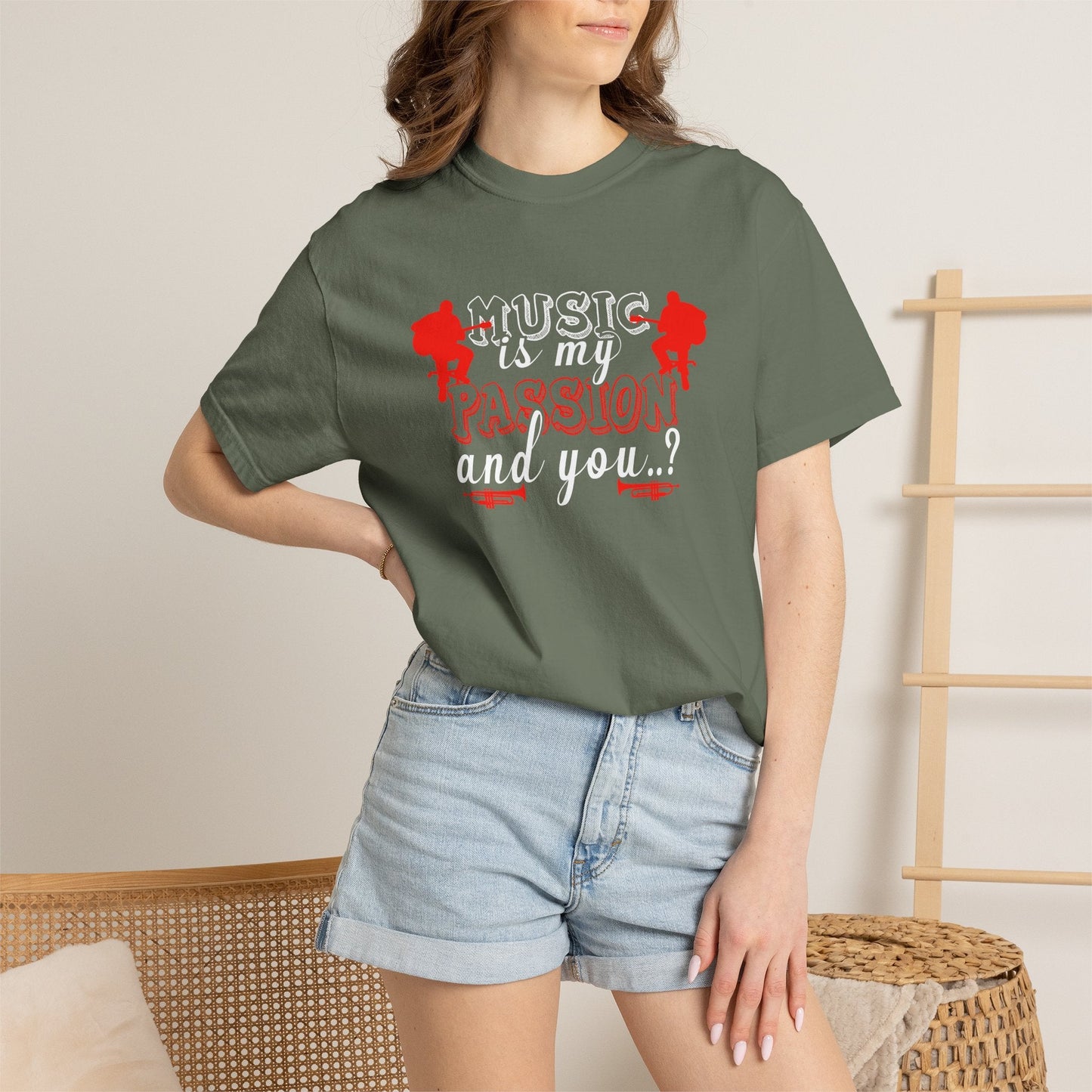 Music Graphic Design Unisex Cotton T-shirt 070