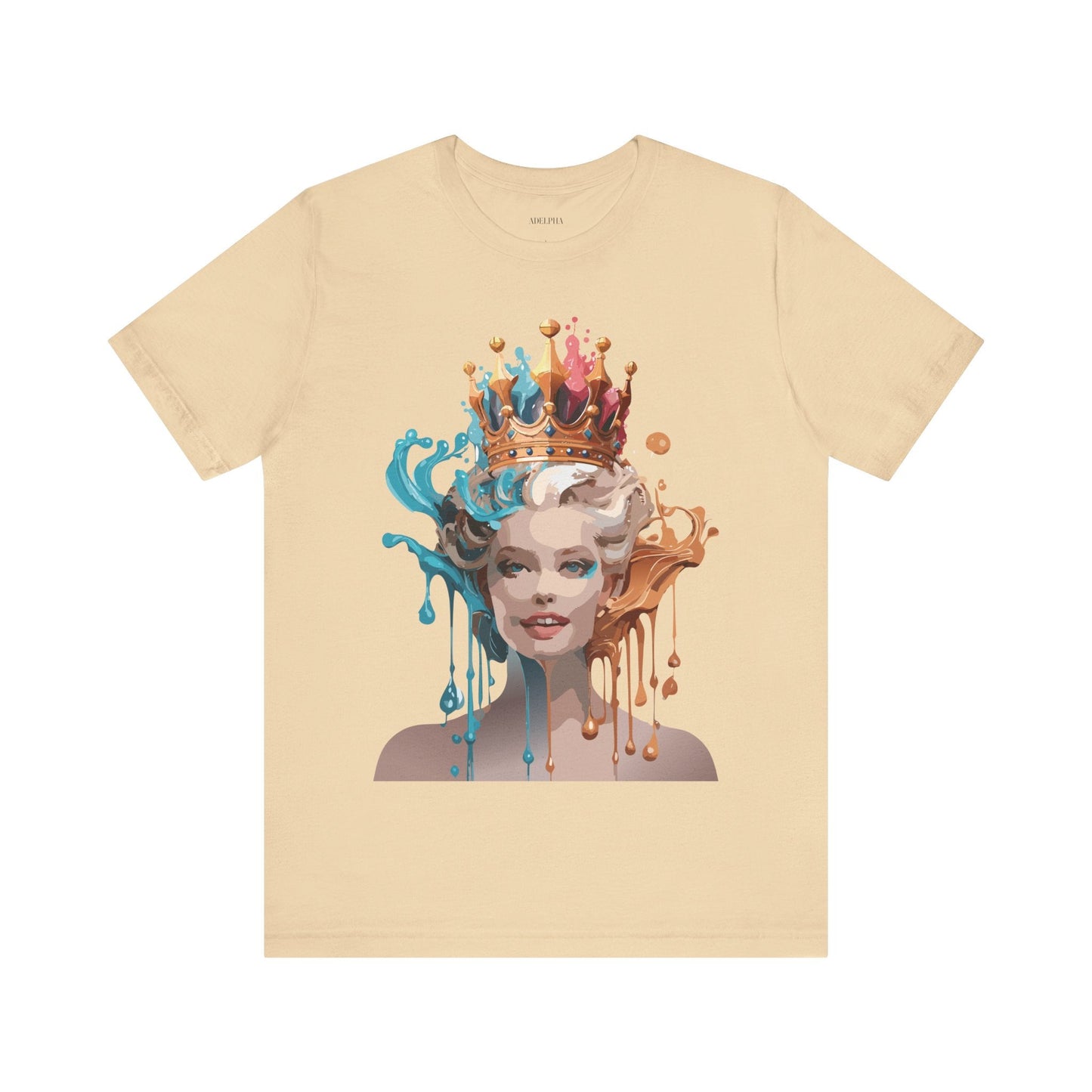 Queen Woman Portrait Graphic Unisex 100 Cotton Vintage Artwork Tee 28