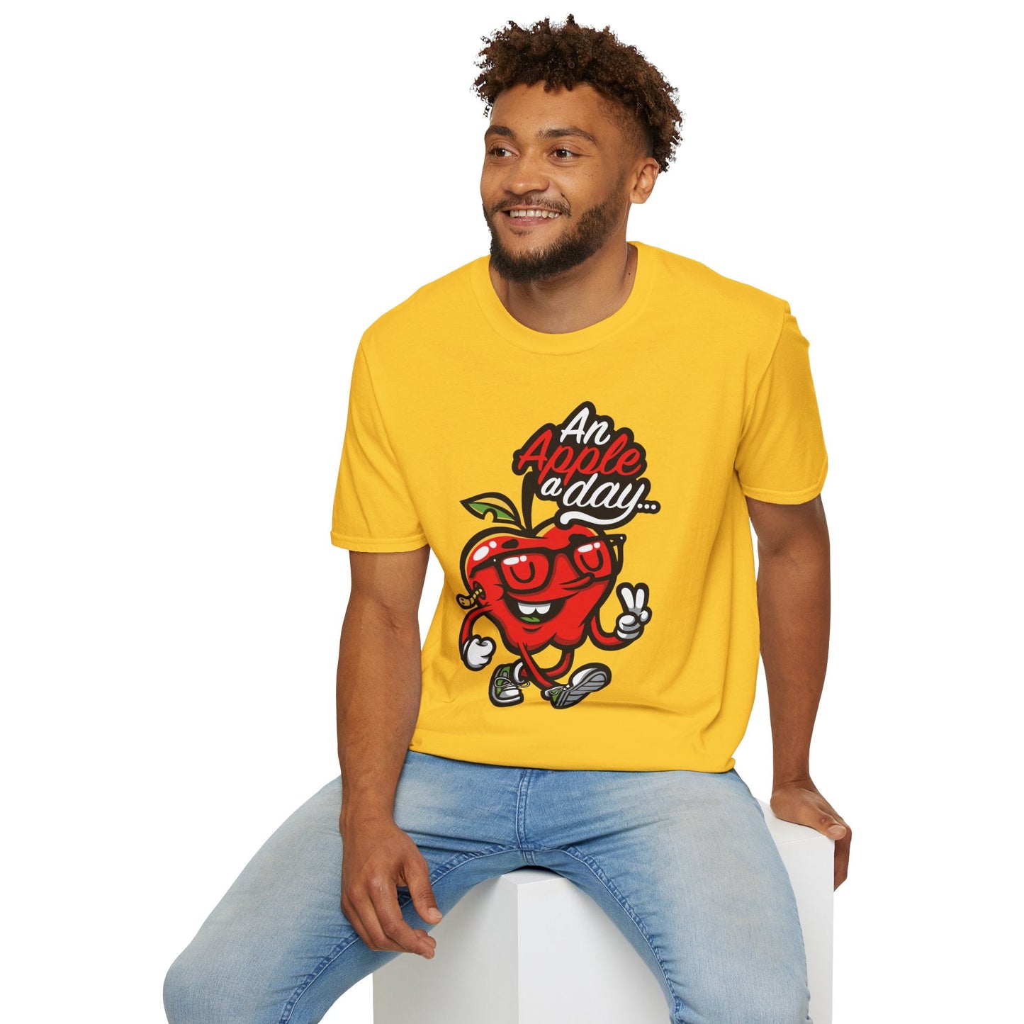 Cartoon T Shirt Animation Tee Funny Tee Unisex Softstyle Cotton Shirt Gildan Softstyle 64000