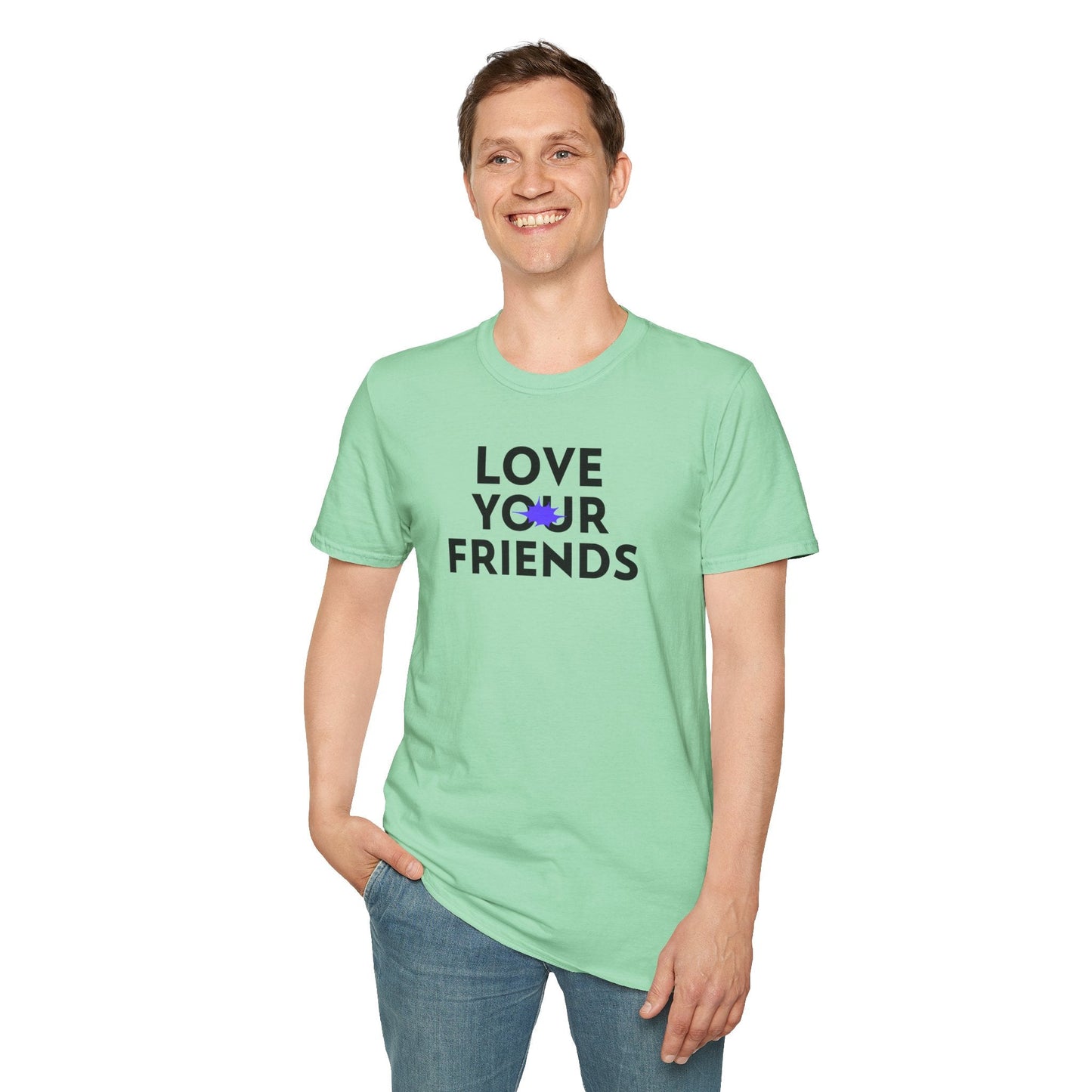 Positive Slogan T Shirts Unisex Gildan Softstyle 64000 Ring Spun Cotton Tee With Positive Quotes