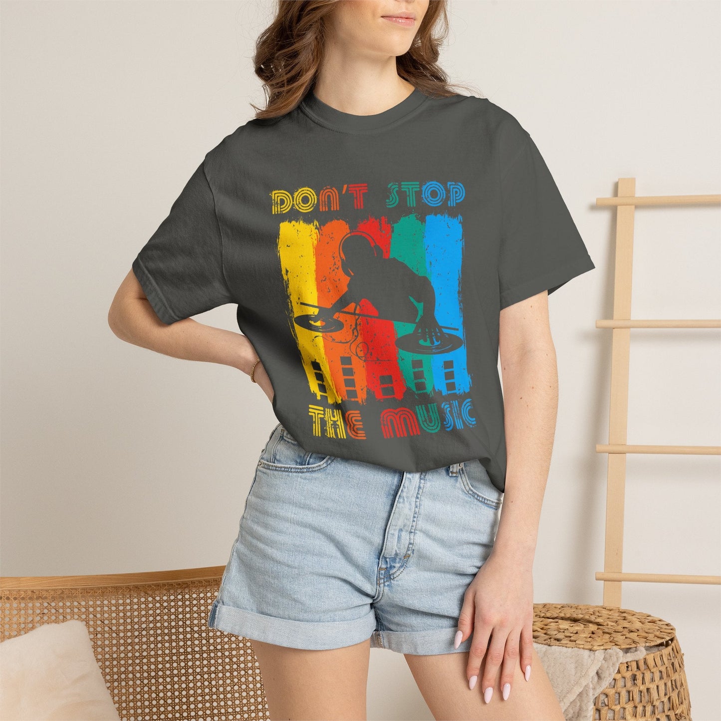 Music Graphic Design Unisex Cotton T-shirt 014