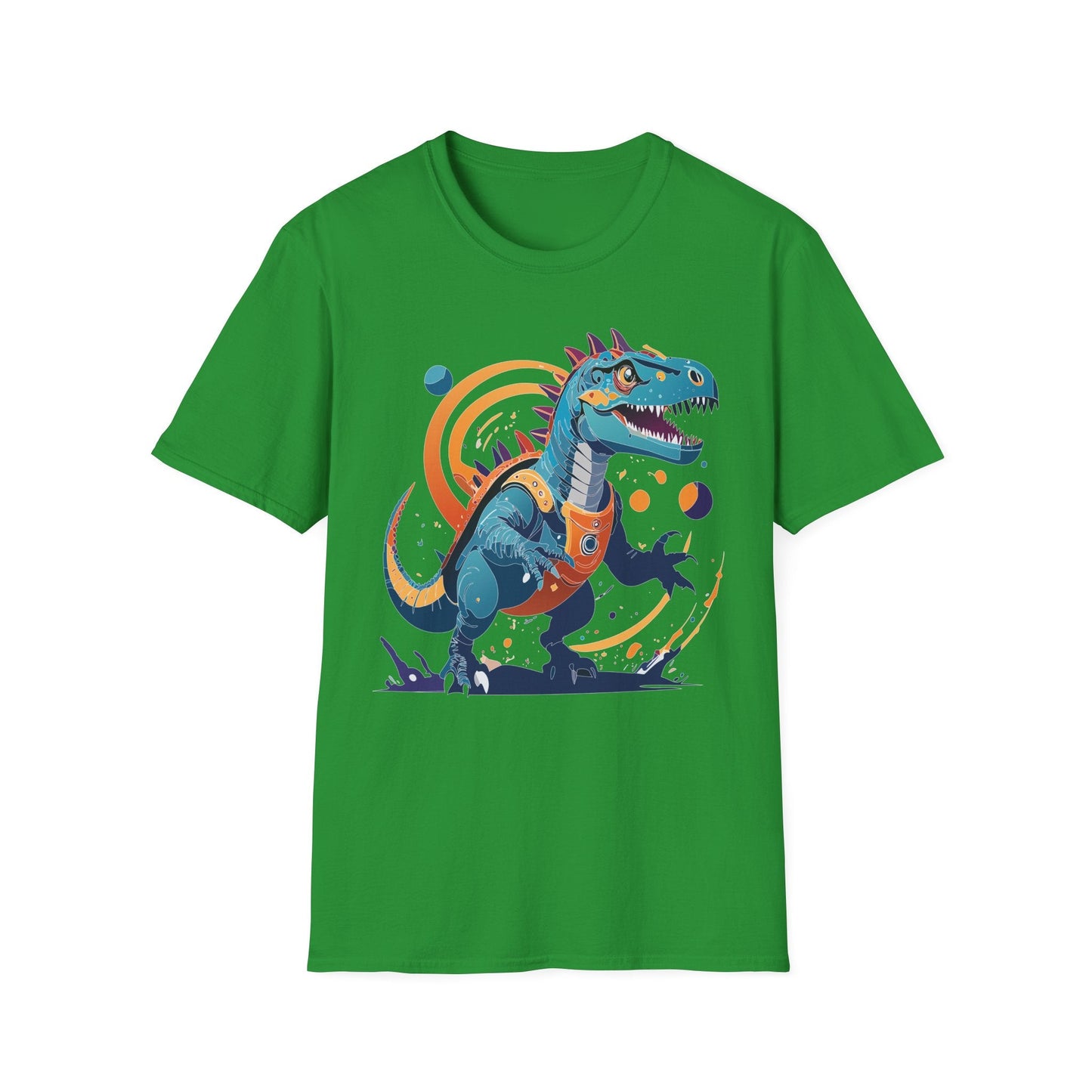 Unisex Alien T Shirt Cosmos Tee With Alien Design Gildan Softstyle 64000 Ring Spun Cotton