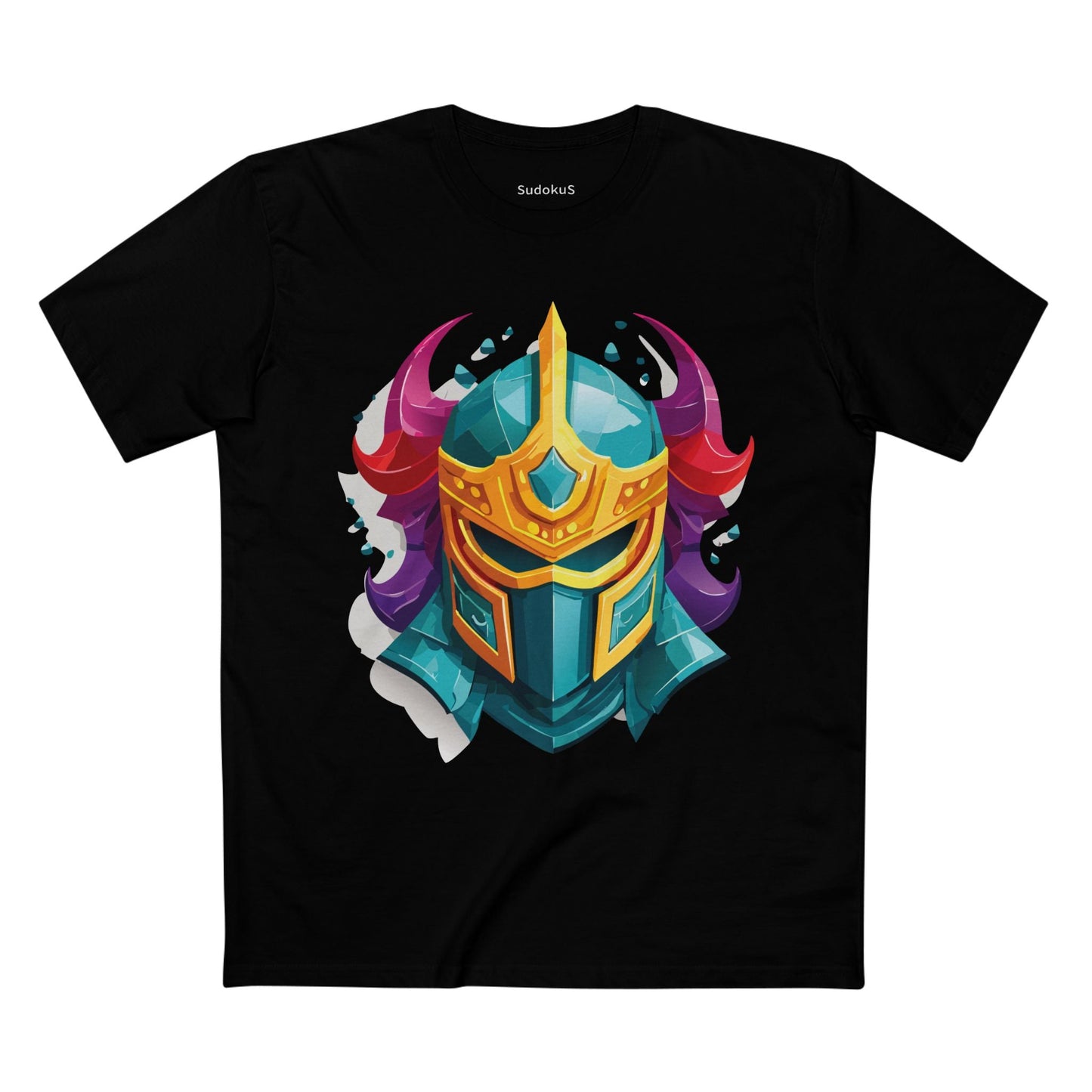 Mask Graphic Unisex 100 Cotton Staple Tee 17