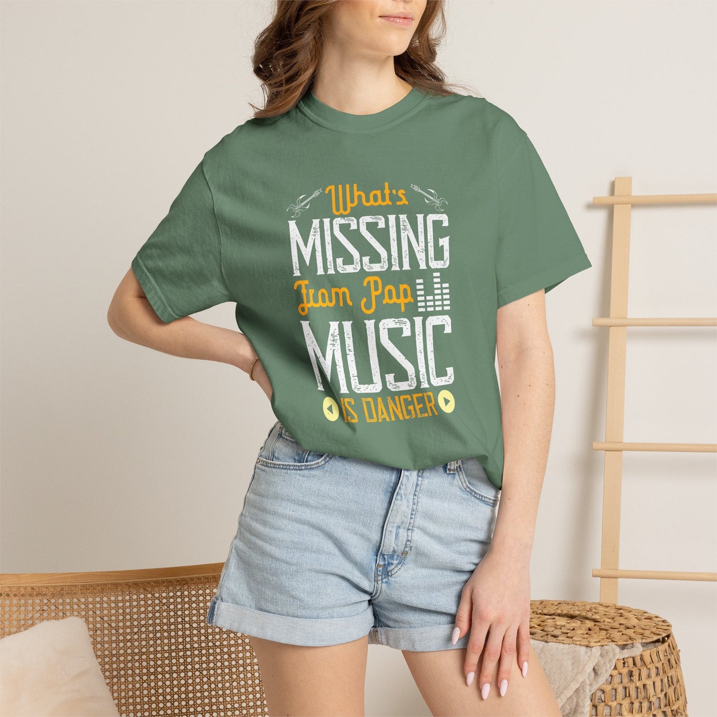Music Graphic Design Unisex Cotton T-shirt m48