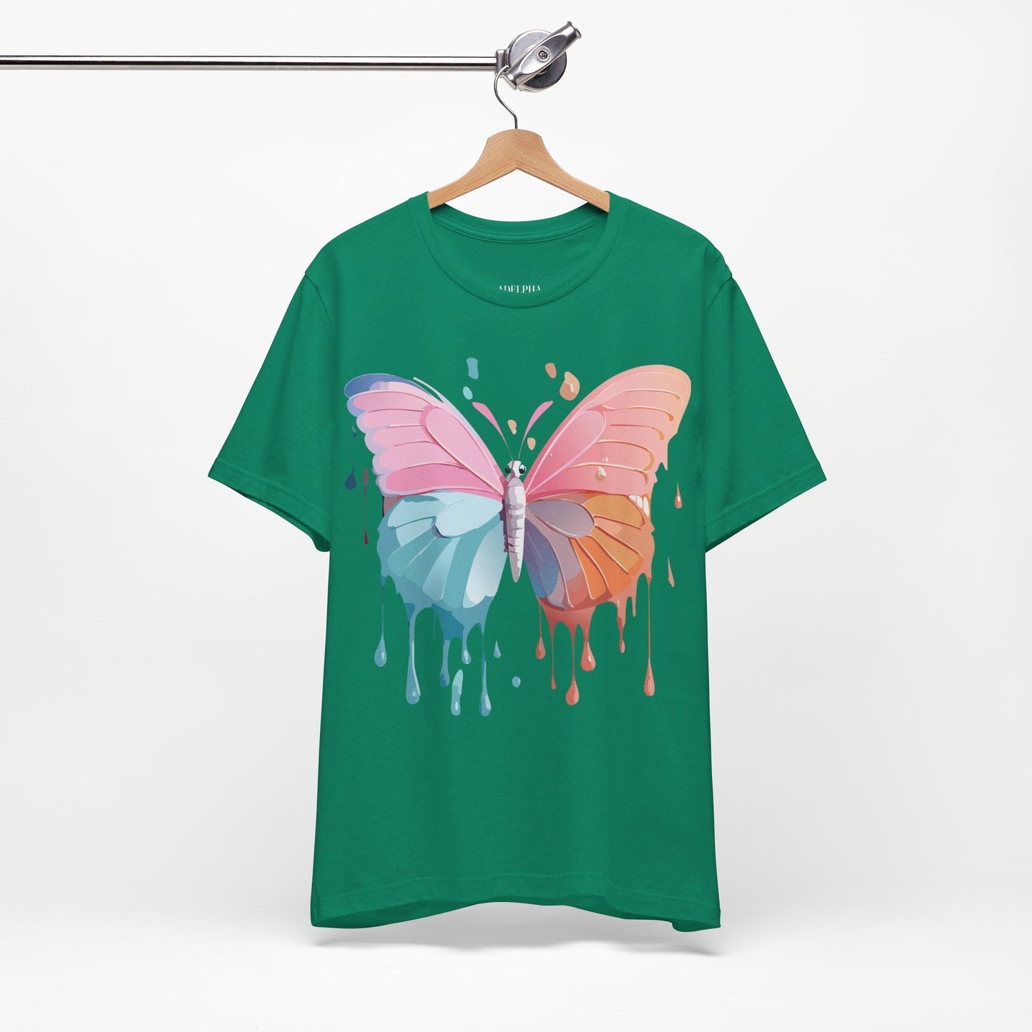 Adelpha Graphic Tee Unisex Short Sleeve Jersey Art Design Vintage Inspired