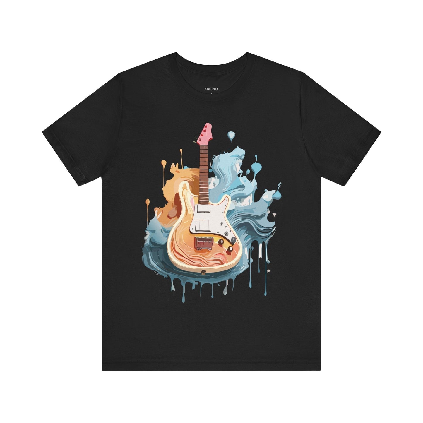 Music T Shirt Graphic Tee Unisex Short Sleeve Vintage Inspired Artwork Adelpha Collection