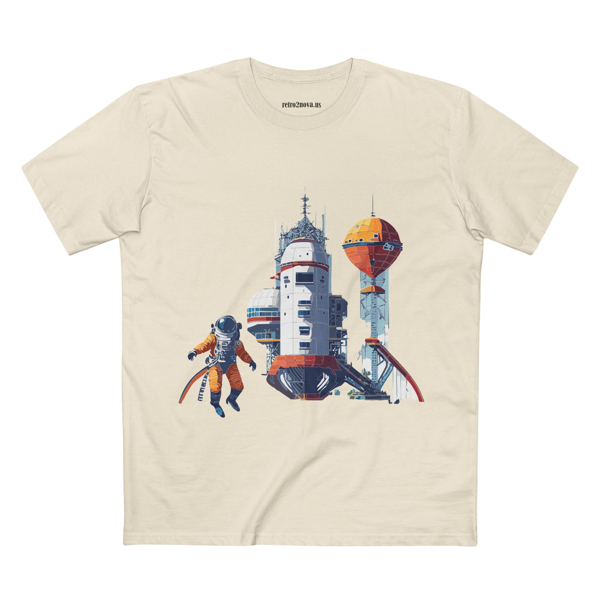 Cosmos Astronaut Graphic Tee Staple Unisex 100 Cotton Tee Shirt - CS-10