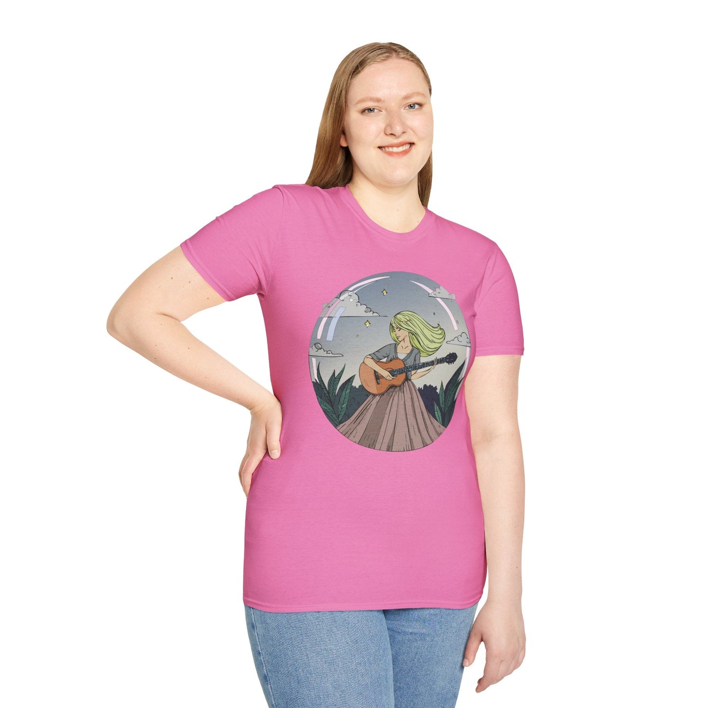 Womens Graphic T Shirt Art Design Softstyle 64000 Gildan Unisex Cotton Tee Premium Comfort