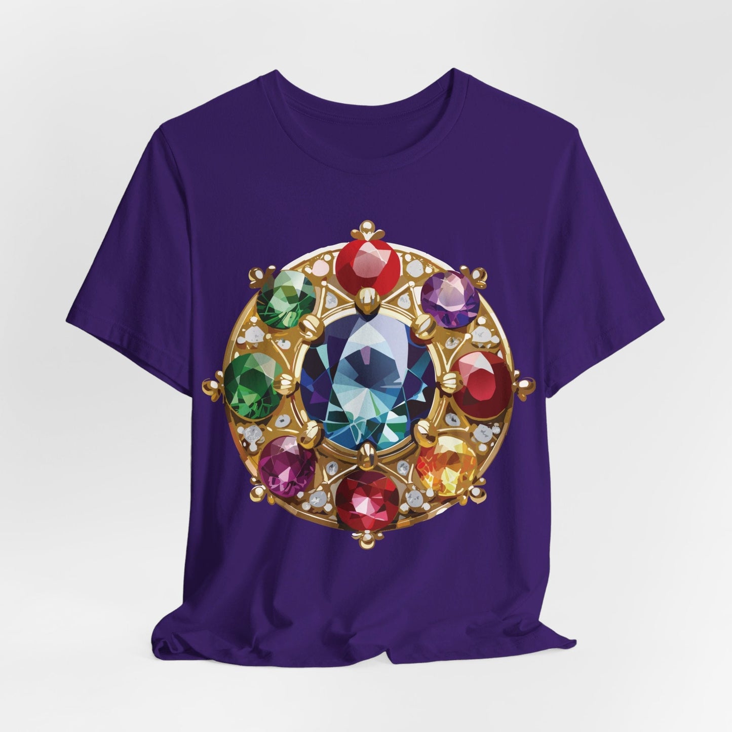 Jewelry Graphic Unisex 100 Cotton Vintage Treasure Art T-Shirt 39