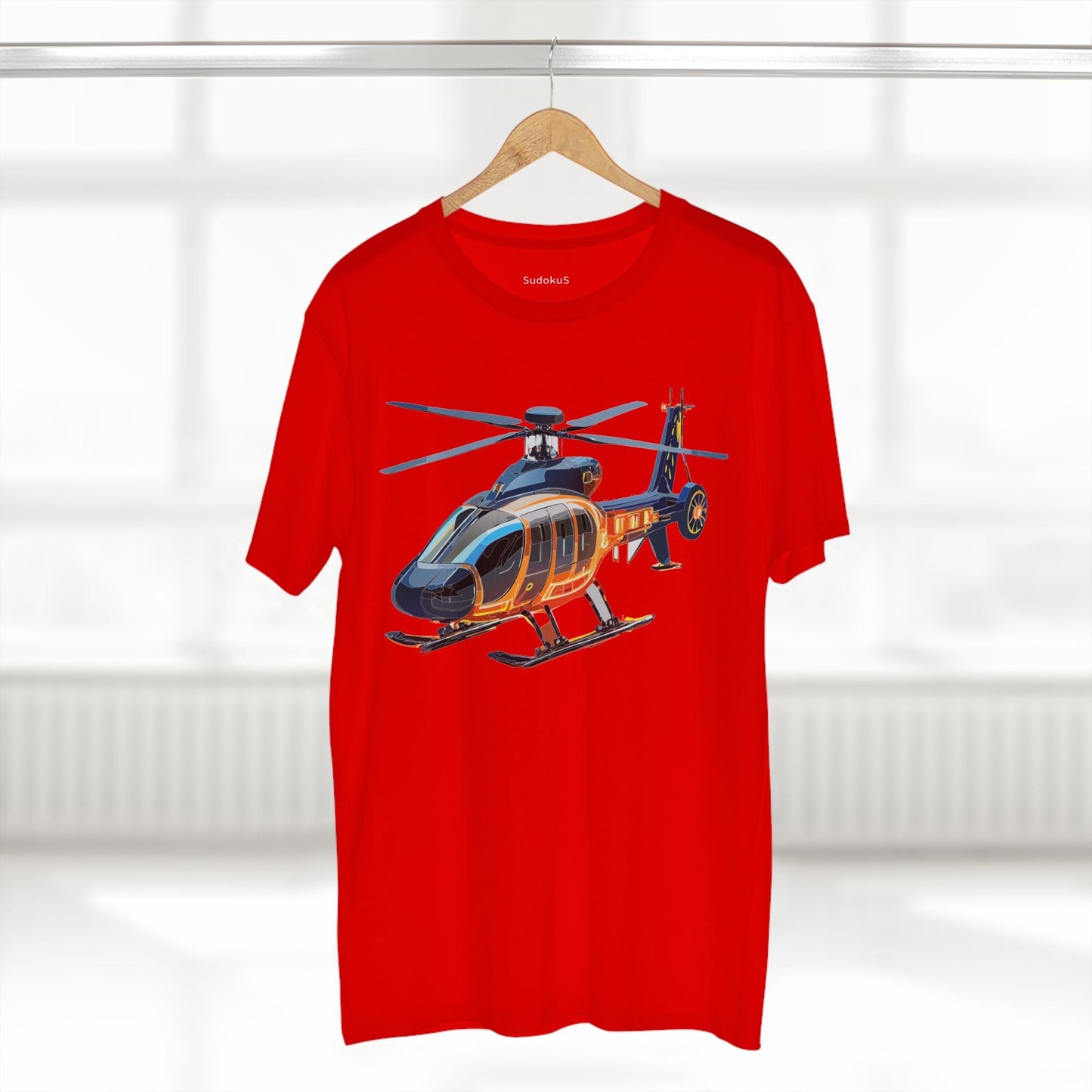 Chopper Graphic Unisex 100 Cotton Staple Tee 10