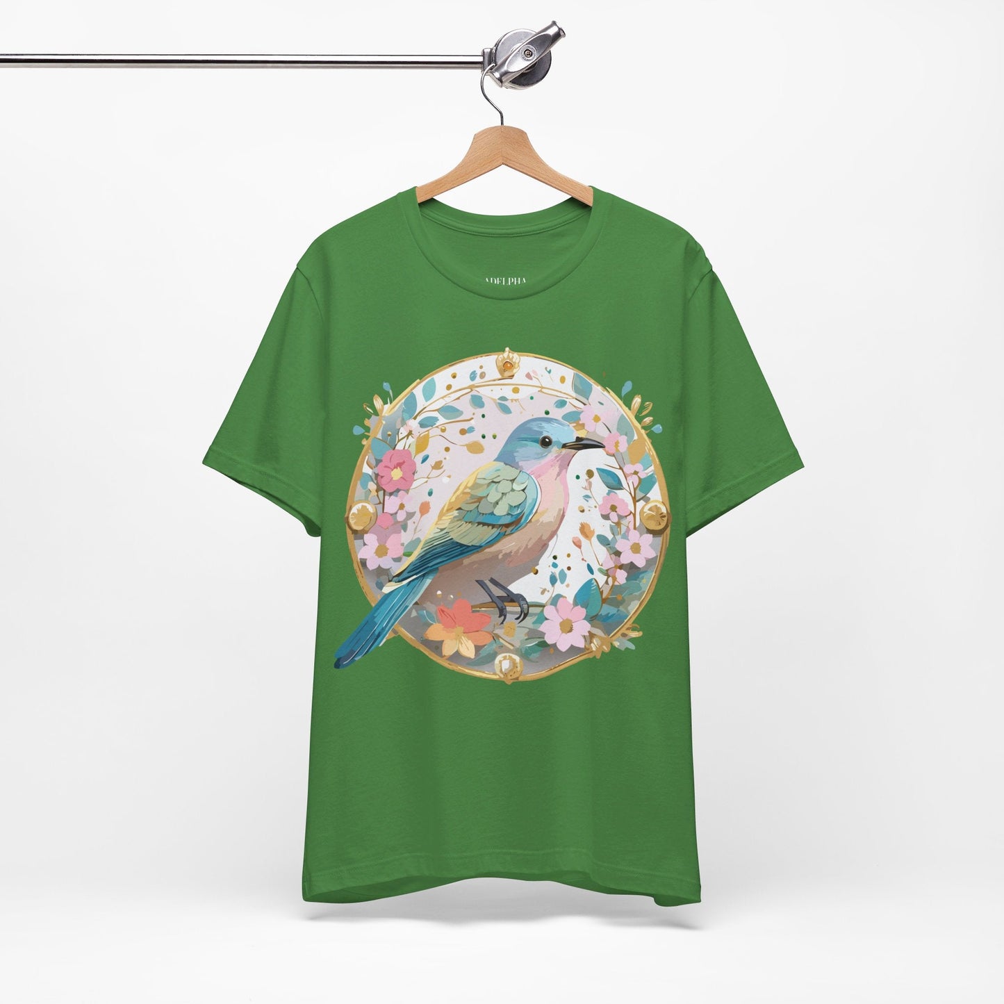 Adelpha Medallion Graphic T Shirt Unisex Short Sleeve Vintage Inspired Artwork Tee
