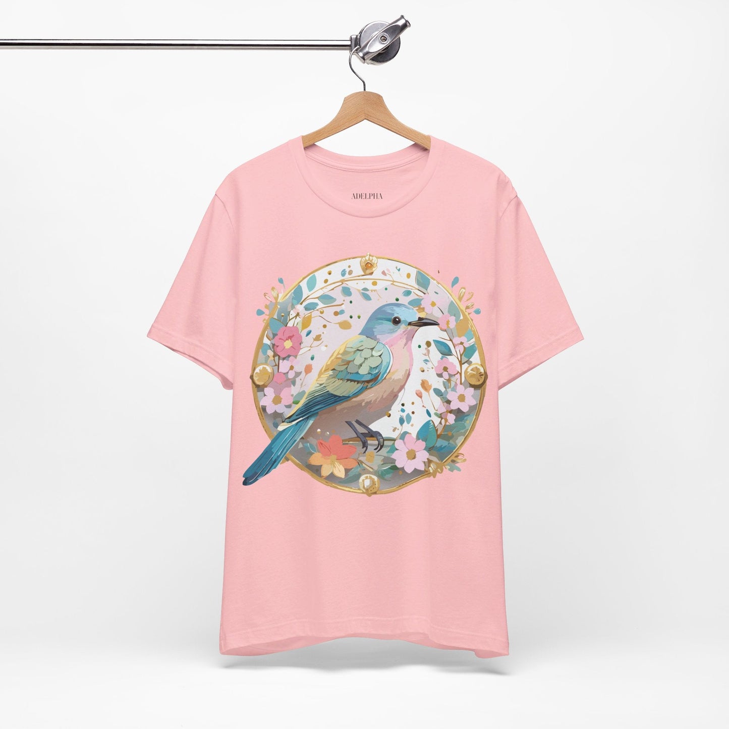 Adelpha Vintage Inspired Graphic Tee Unisex Short Sleeve Shirt Art Design Premium