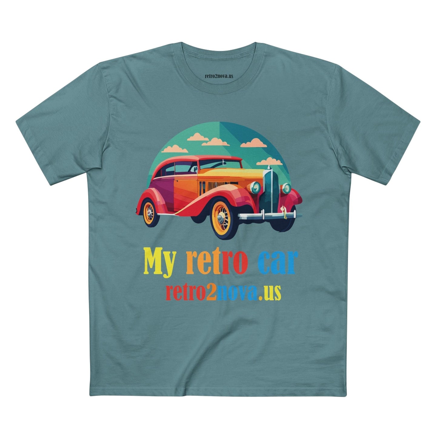 Retro Car Tee Vintage Auto Shirt RC20 Unisex Premium Cotton Art Design From Our Exclusive Collection
