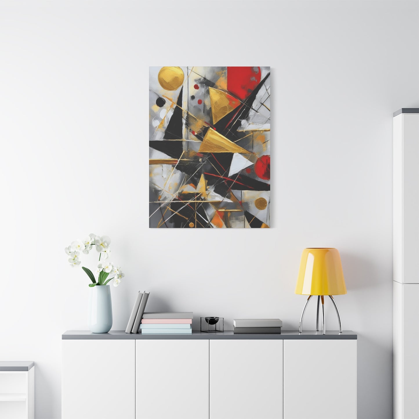 Abstract Oil Painting Print Canvas 20x24,20x30,24x30 24x32,24x36,30x40 32x48,36x48,40x60 Pine-Wood Inner Frame ABS-187
