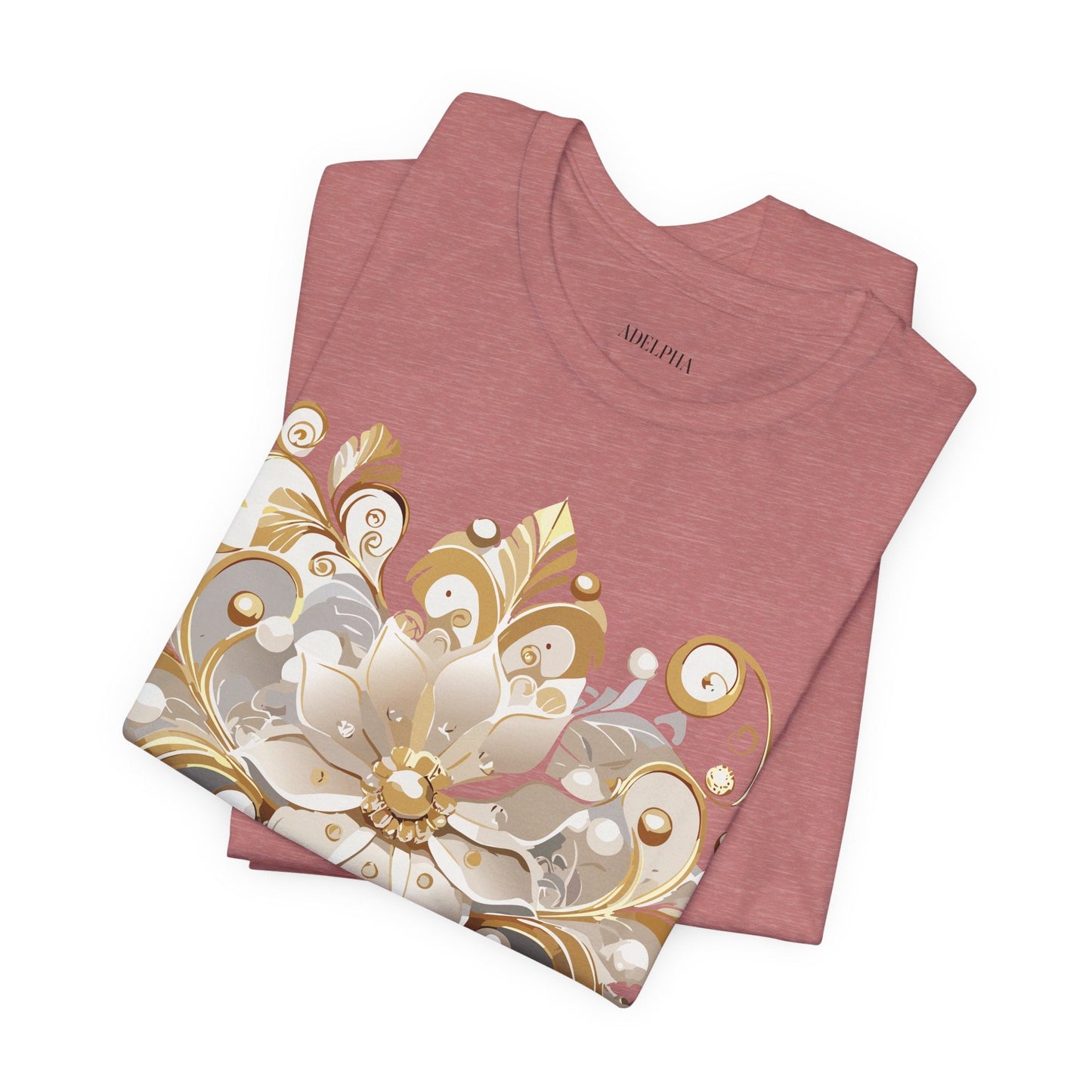 Adelpha Vintage Inspired Graphic Tee Unisex Jersey Short Sleeve Art Design Shirt