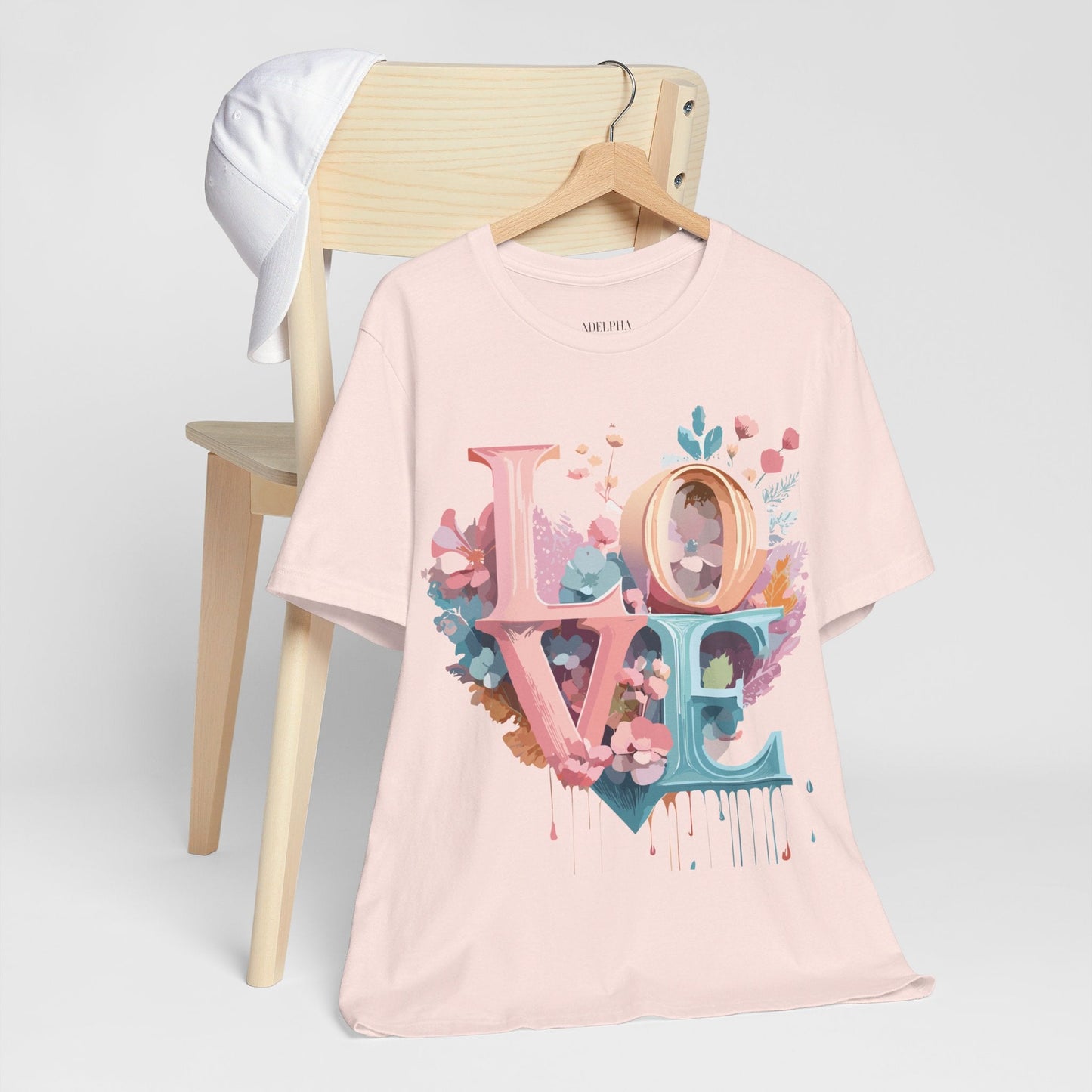Valentine Graphic Tee From Adelpha Unisex Jersey Short Sleeve Vintage Inspired Art Design