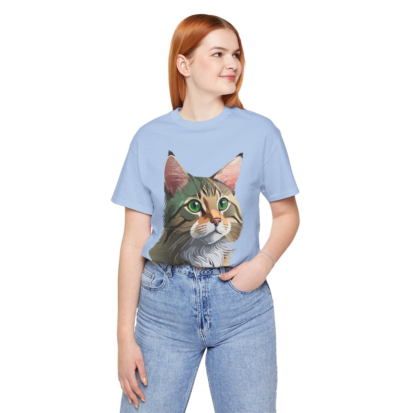 Unisex Animal Shirt Tee With Animals Art Design Wild Animals Print Tee Shirt Comfort Fit
