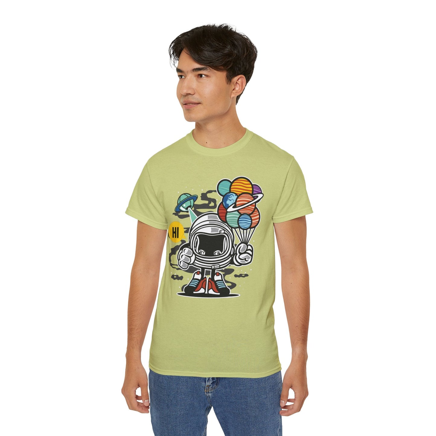 Astronaut Graphic Unisex 100 Cotton Tee 2