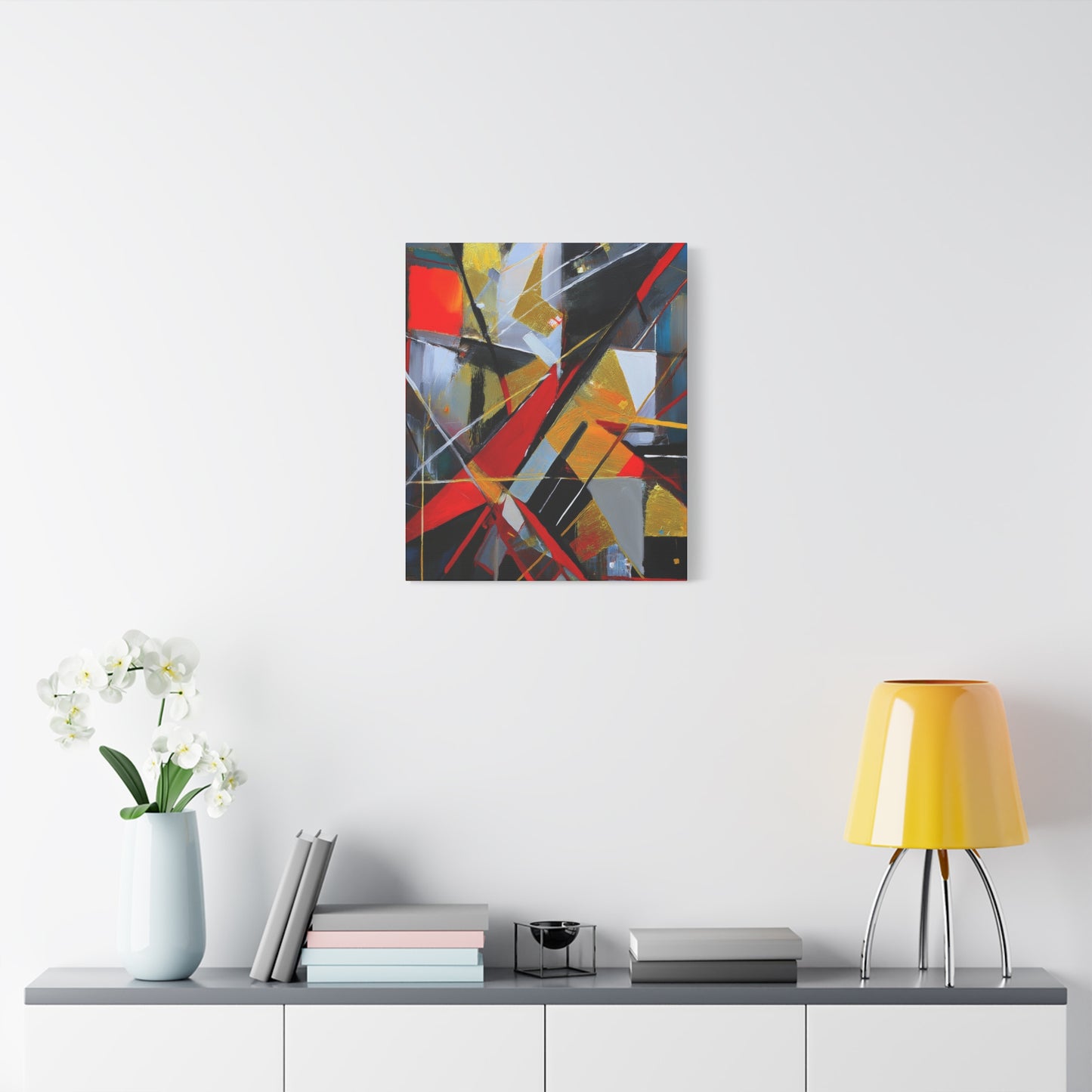 Abstract Oil Painting Print Canvas 20x24,20x30,24x30 24x32,24x36,30x40 32x48,36x48,40x60 Pine-Wood Inner Frame ABS-194