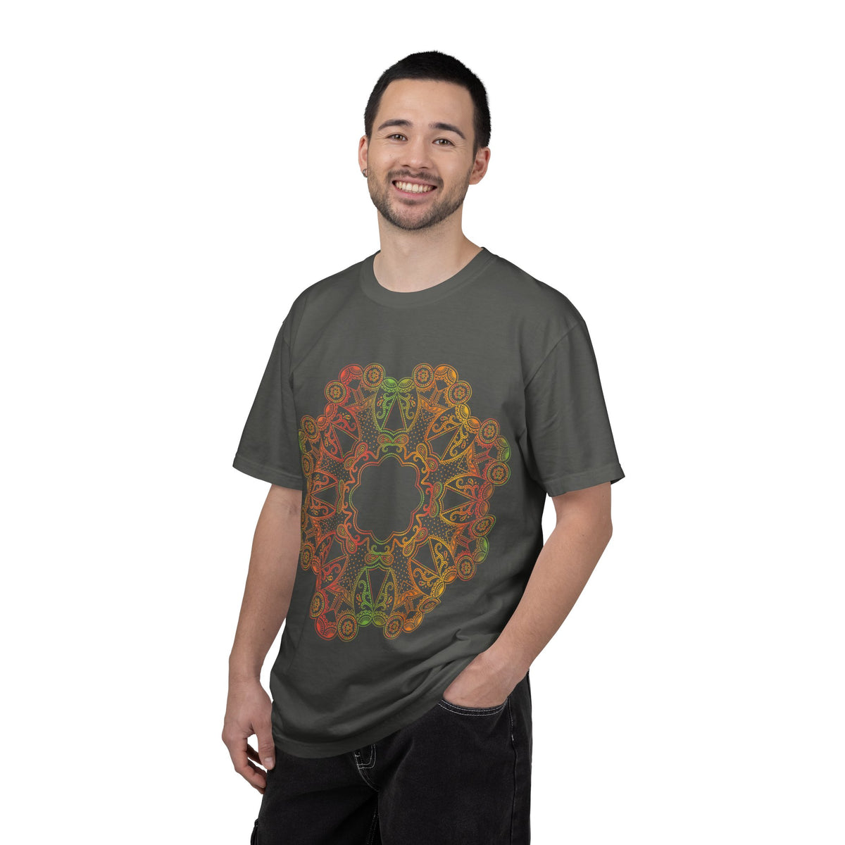 Mandala Graphic Tee Unisex 100 Cotton Comfort Colors T-Shirt 190
