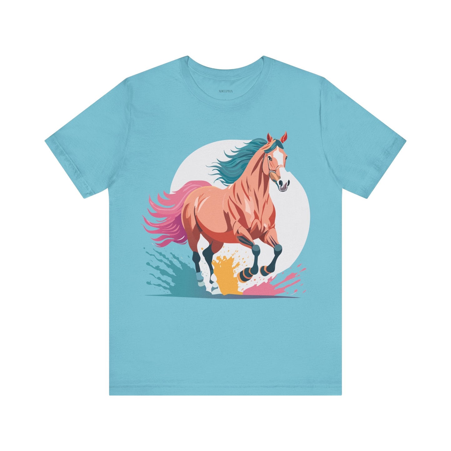 Horse Graphic Unisex 100 Cotton Vintage Animal Art T-Shirt 19