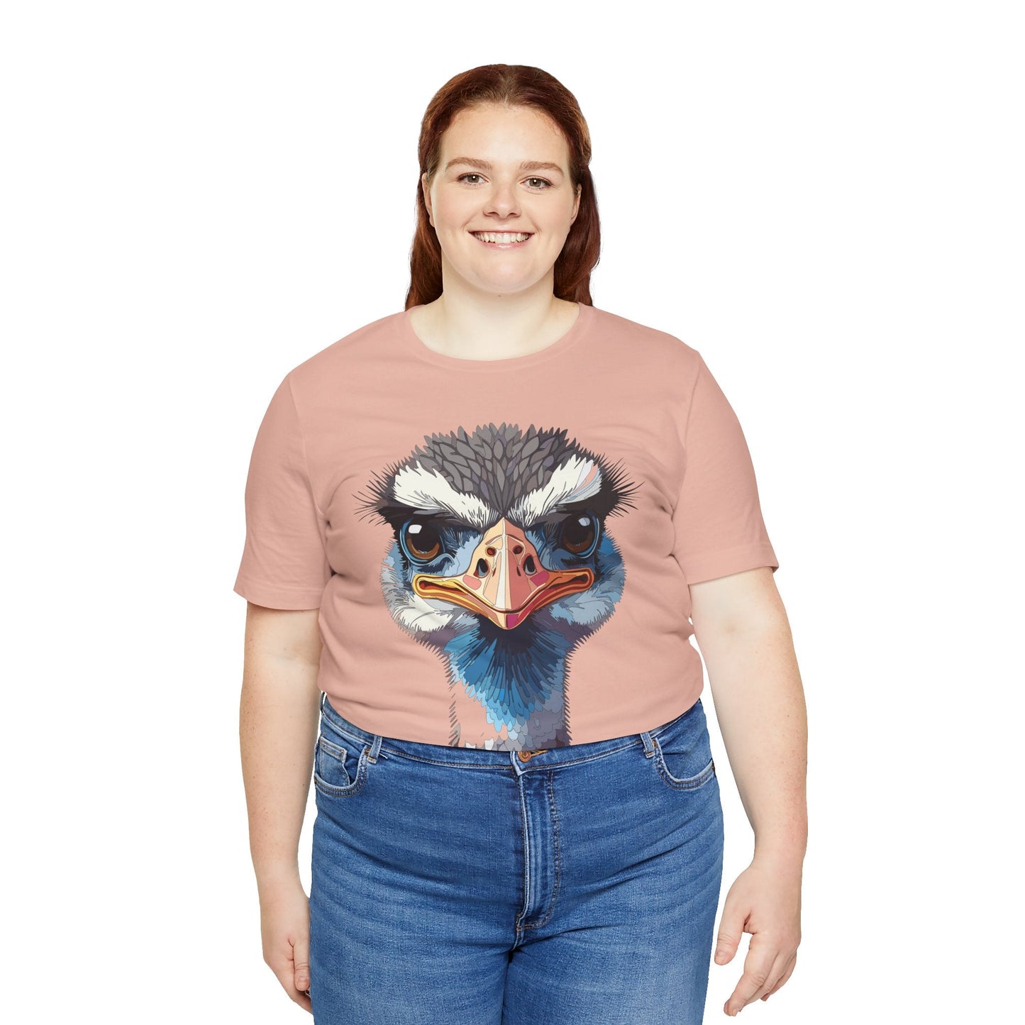 Unisex Animal Tee Shirt With Wildlife Art Design For Men And Women Gildan Softstyle 64000