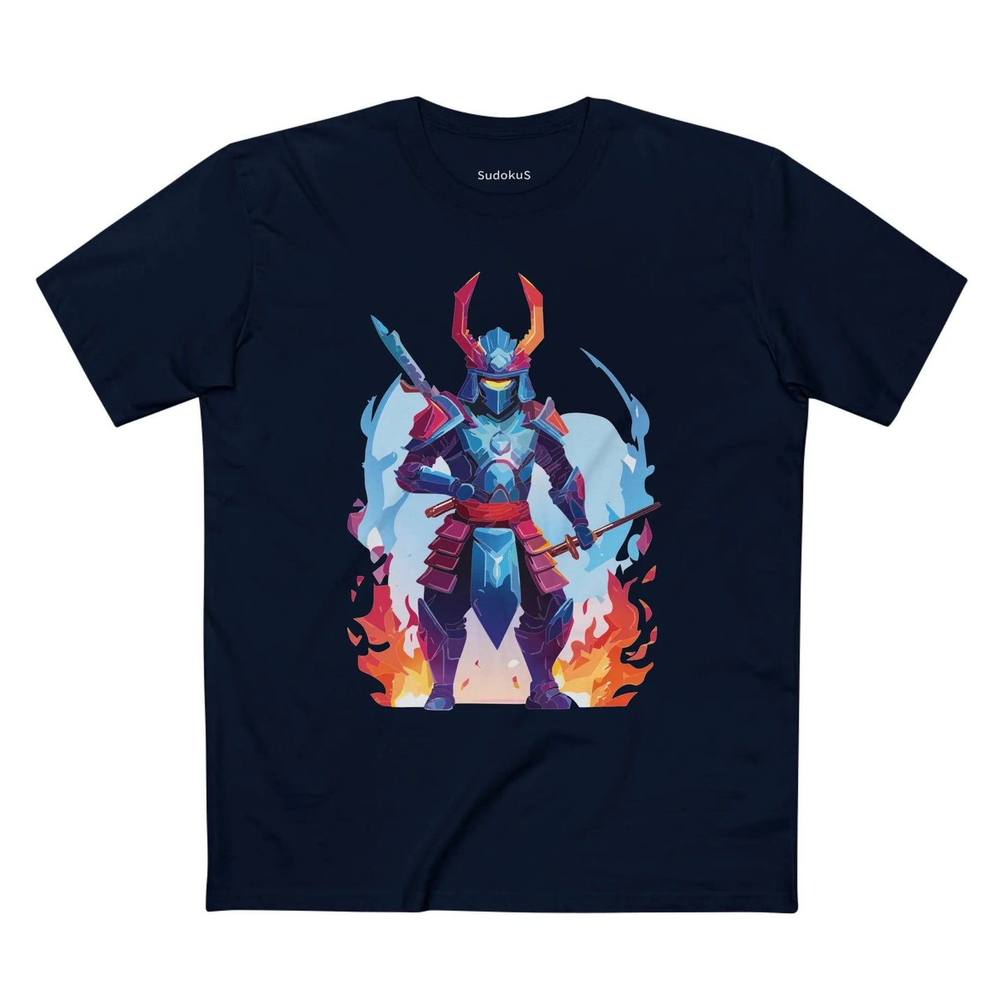 Samurai Graphic Unisex 100 Cotton Staple Tee 27