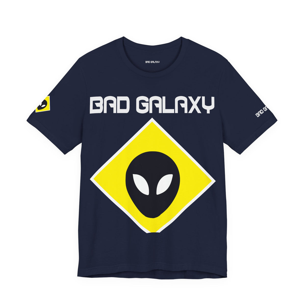 Alien Graphic Unisex Cotton Bella+Canvas Tee with Art Design b59