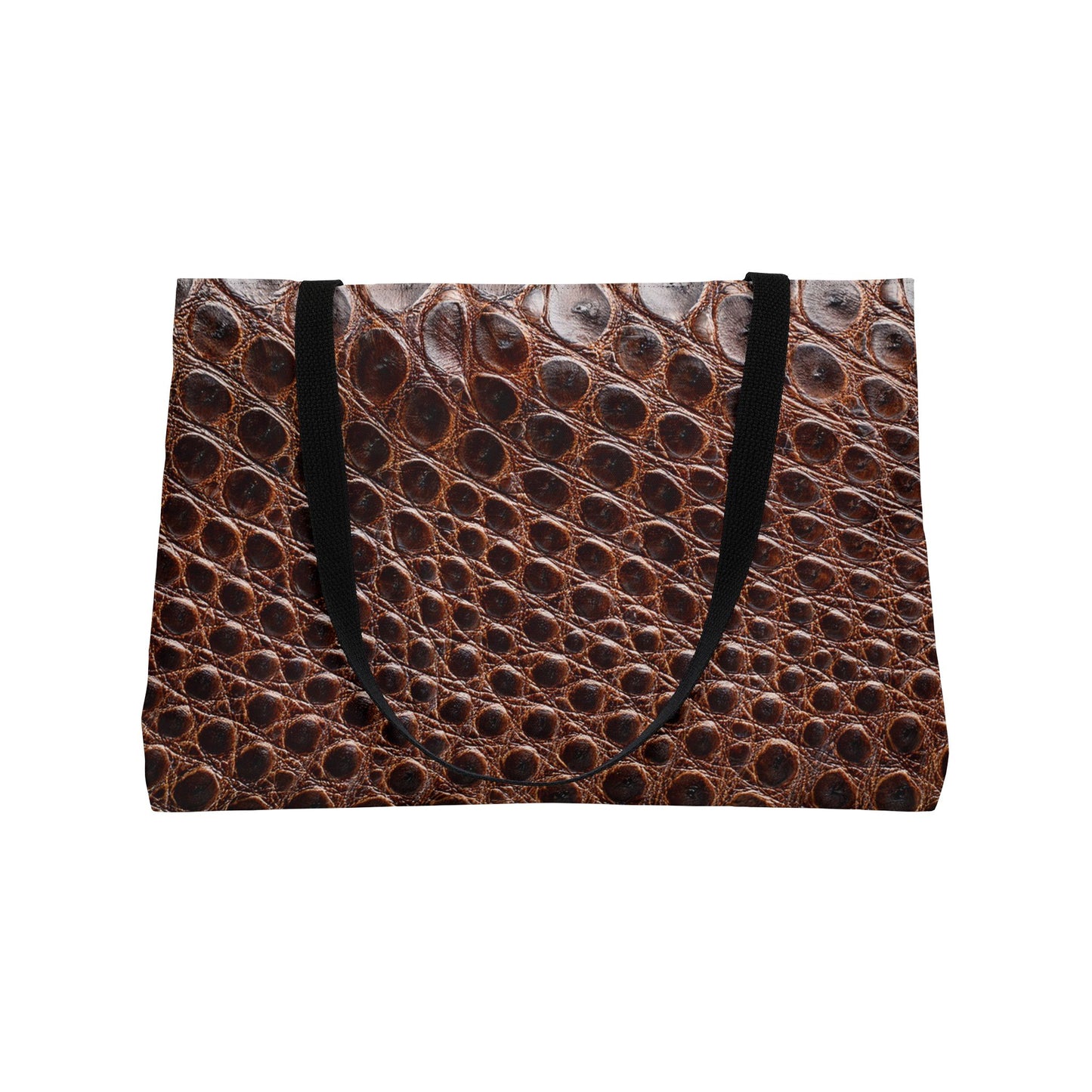 Leather Print Big Bag High-Quality 100% Spun Poly 24x13 Canvas Art Bag L-18