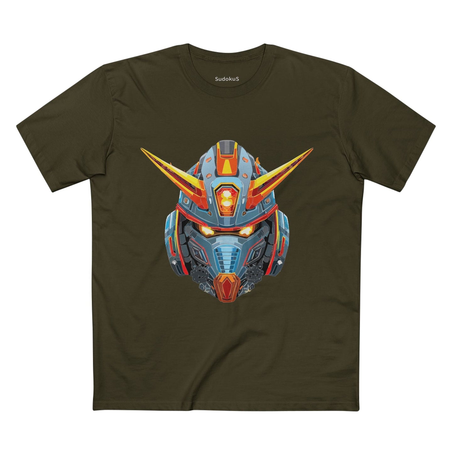 Cyborg Robot Graphic Unisex 100 Cotton Staple Tee 13