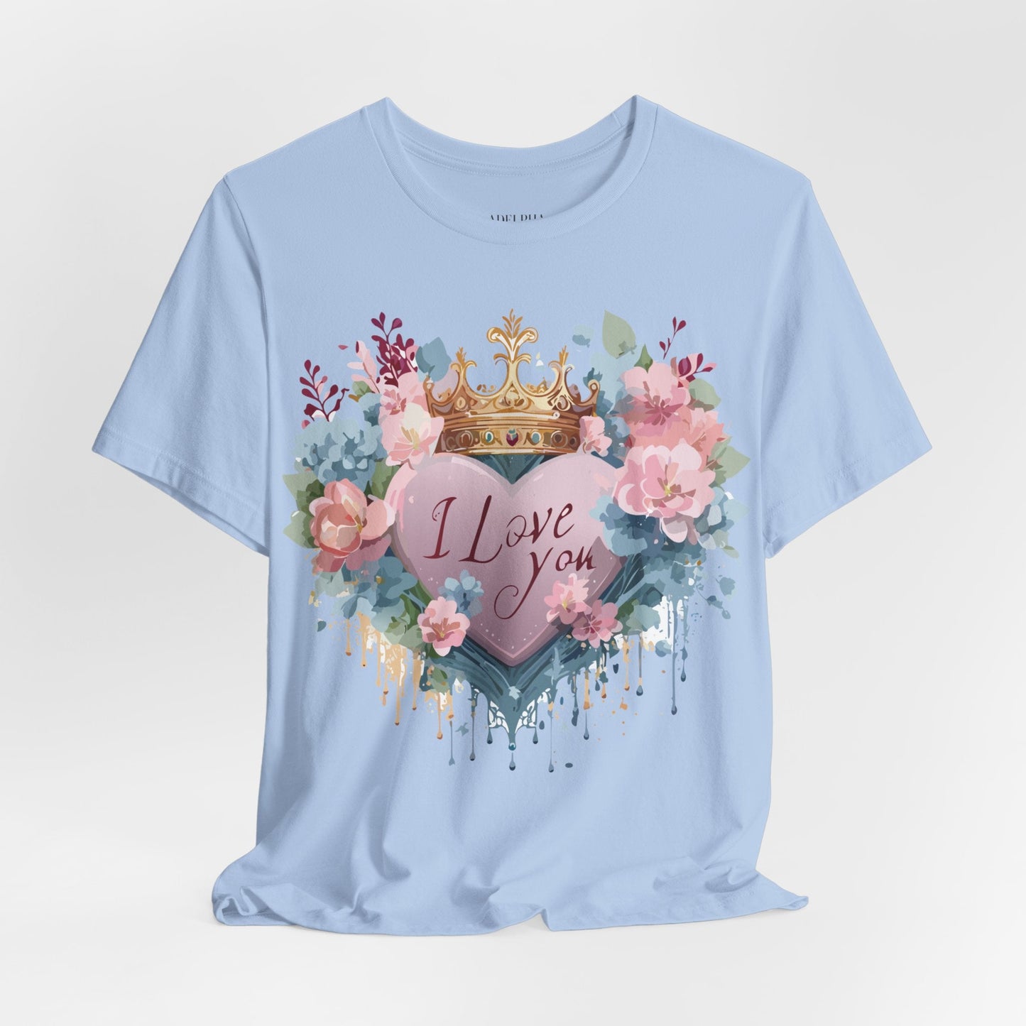 Valentine Graphic Tee Unisex Jersey Short Sleeve Vintage Inspired Art Design By Adelpha