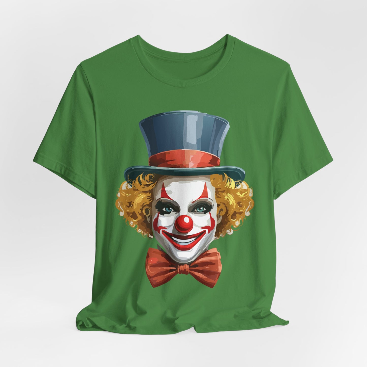 Clown Shirt, Funny Shirt, T-Shirt with Clown, Funny Art Design Tee, Circus Tees, Circus T-Shirt, Unisex Humor Wear 11