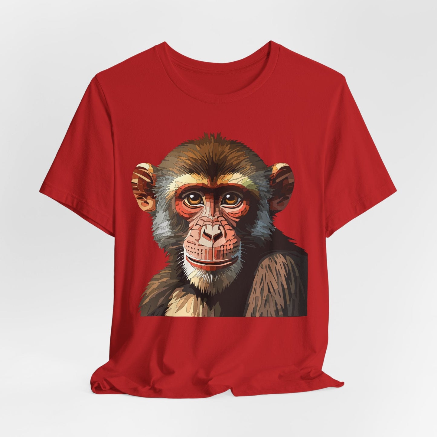 Unisex Animal Tee Shirt With Art Design Wildlife Graphic Gildan Softstyle 64000 Shirt
