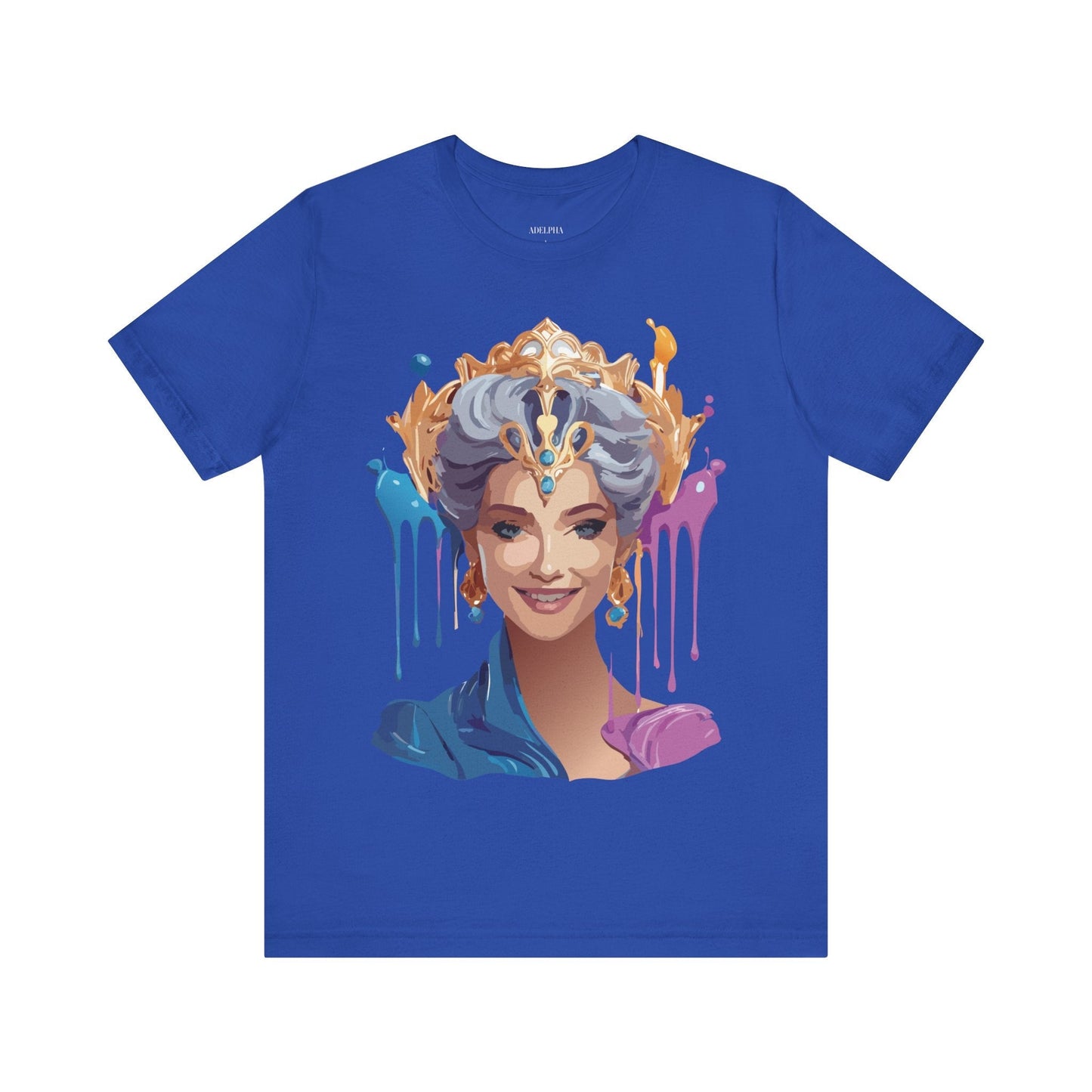Queen Woman Portrait Graphic Unisex 100 Cotton Vintage Artwork Tee 18