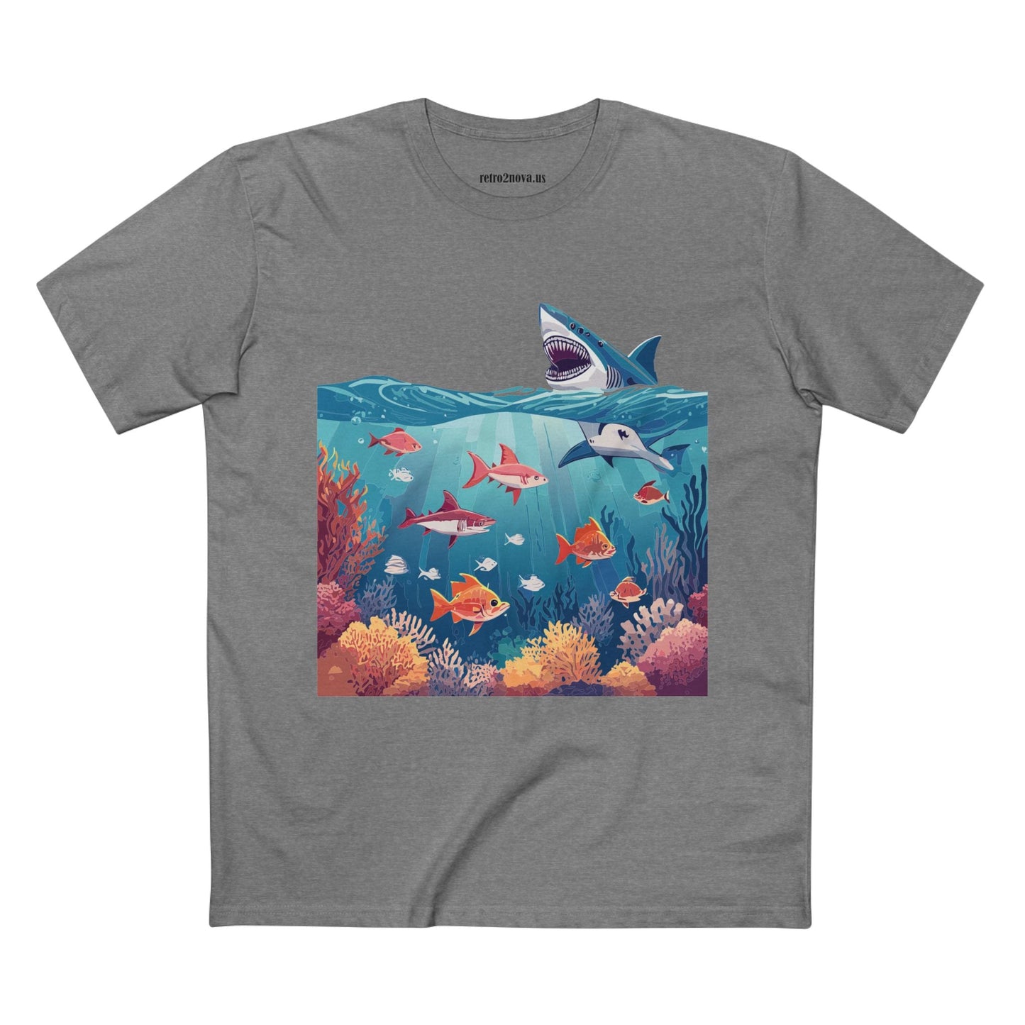 Ocean Pacific OP 8 Unisex Premium Cotton Tee With Original Art Design By Retro2Nova