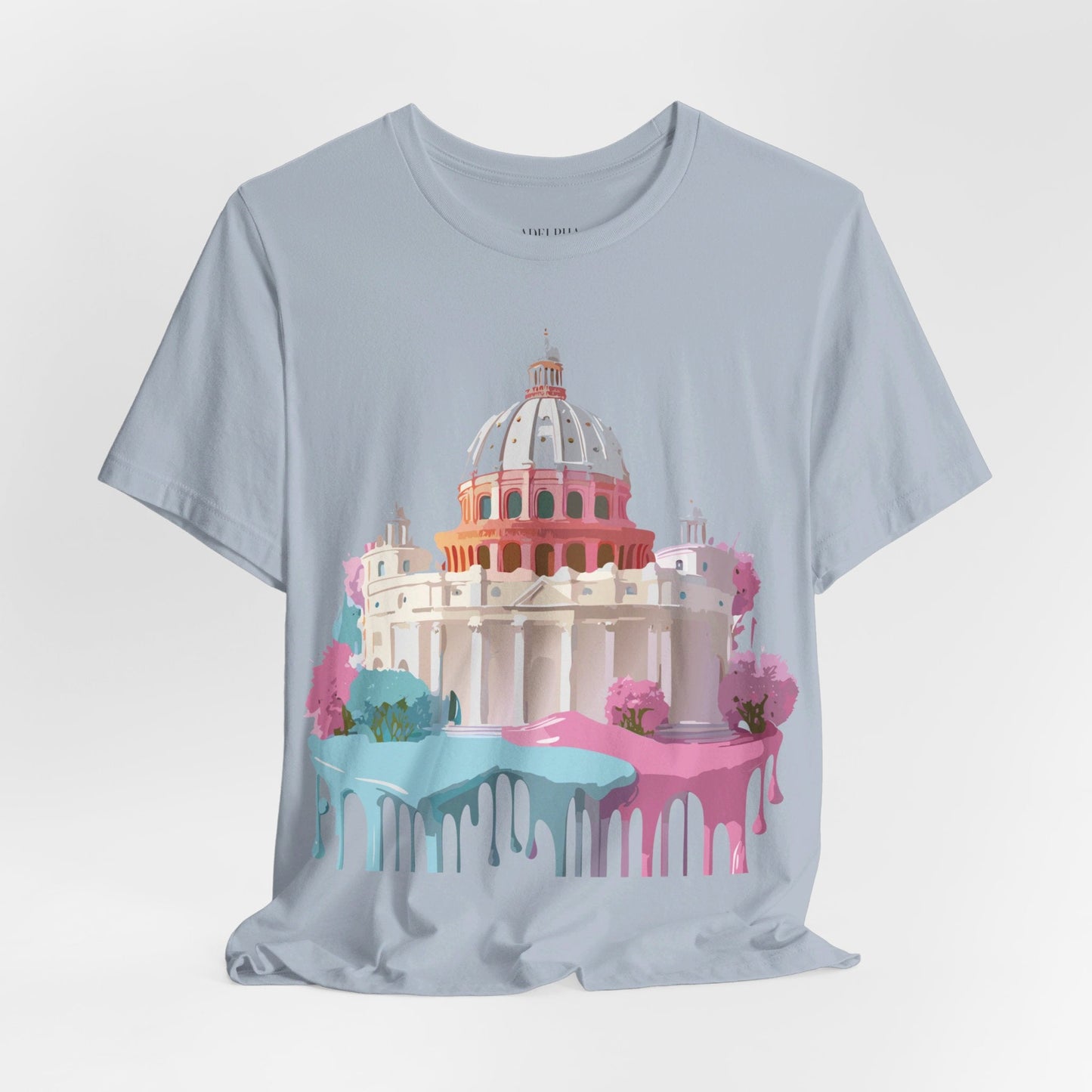 Adelpha Rome Tourist Shirt Unisex Graphic Tee With Vintage Art Design Comfortable Fit