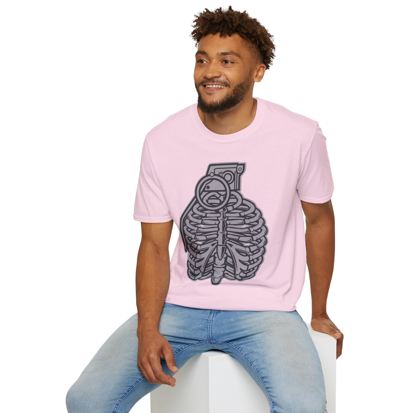 Cartoon T Shirt Animation T Shirt Funny Tee Shirt Unisex Gildan Softstyle 64000 Cotton